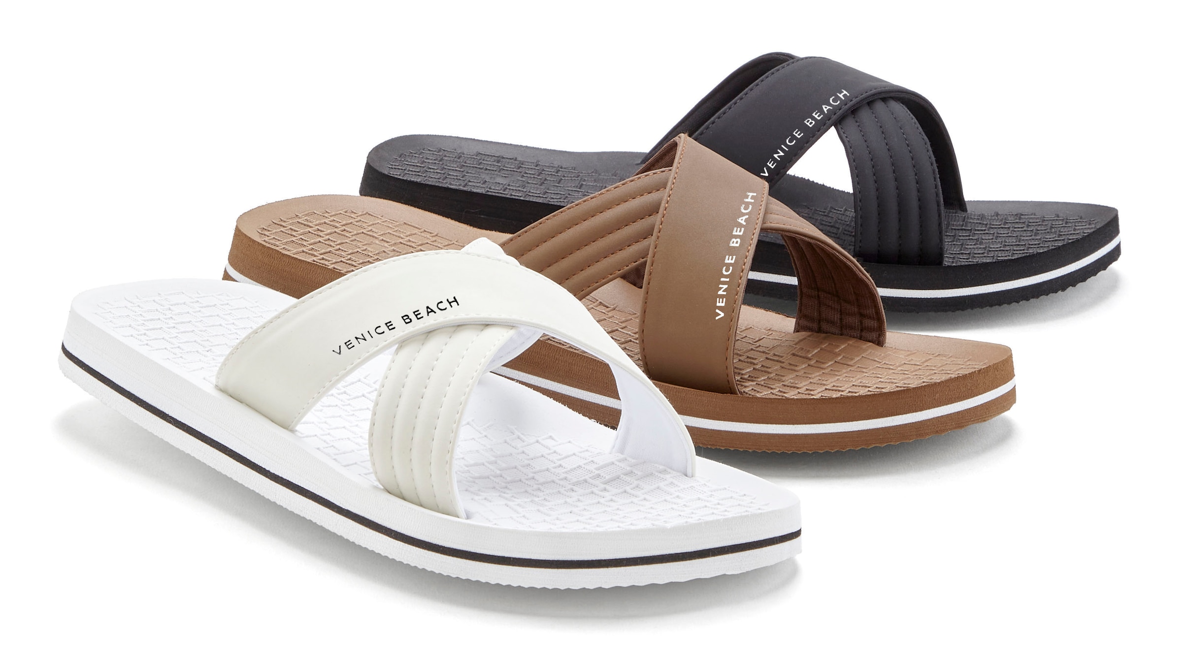 Venice Beach Pantolette, Badeschuh, offener Schuh, Unisex VEGAN