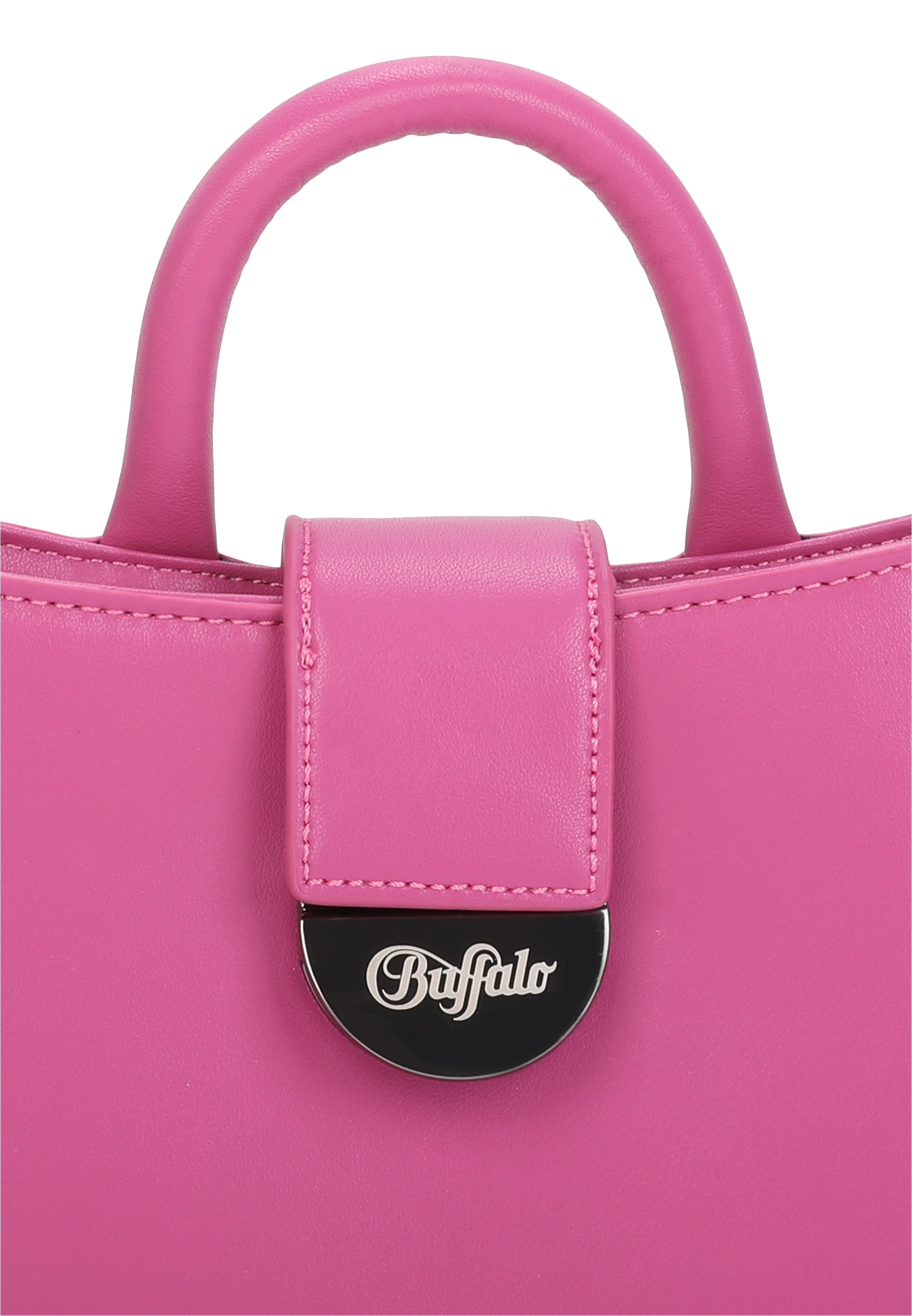 Buffalo Schultertasche »Curve«, mit dekorativem Clip-Metallverschluss