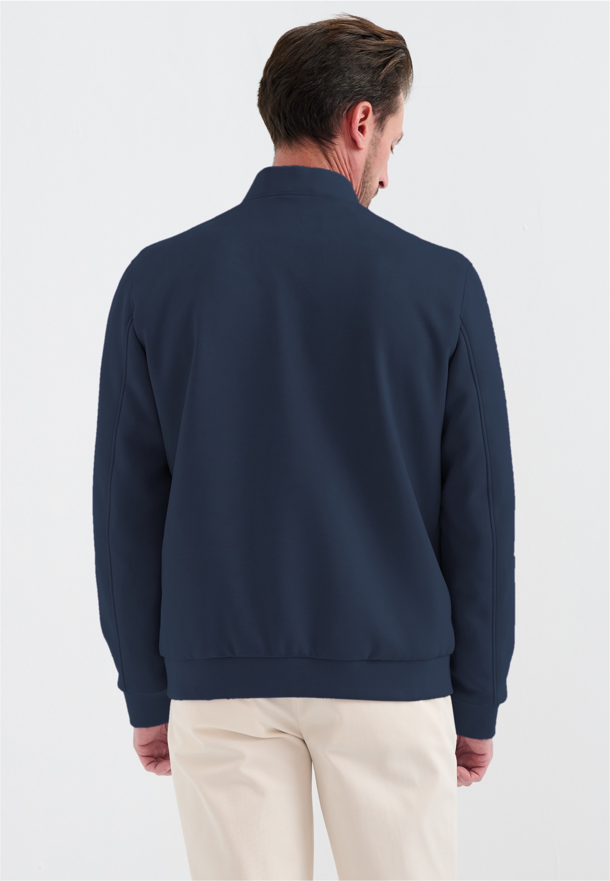 Pierre Cardin Lederimitatjacke, im Bomber-Stil