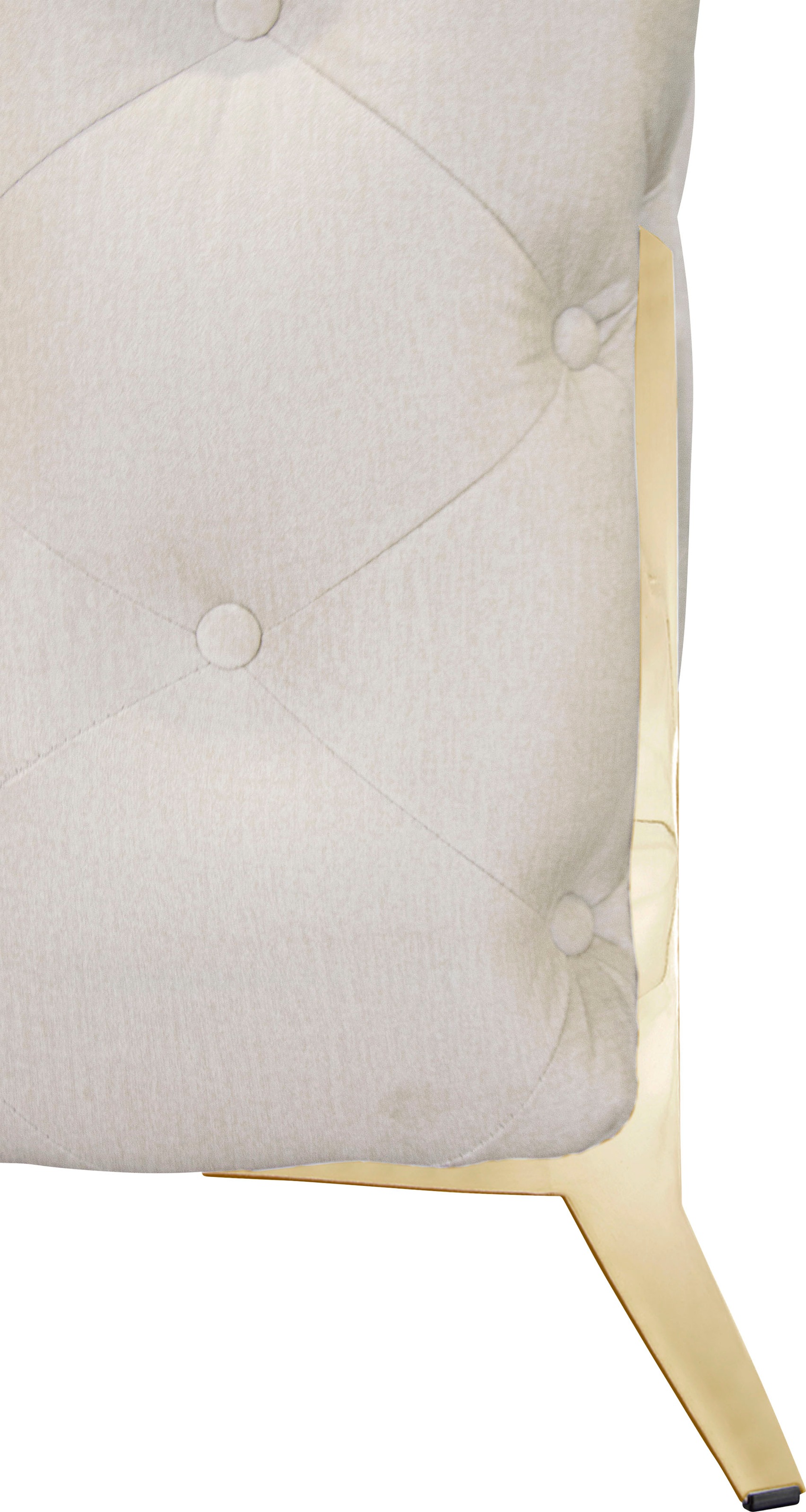 Home affaire Chesterfield-Sofa »Amaury« aufwändige Knopfheftung, moderne Chesterfield Optik, Fußfarbe wählbar