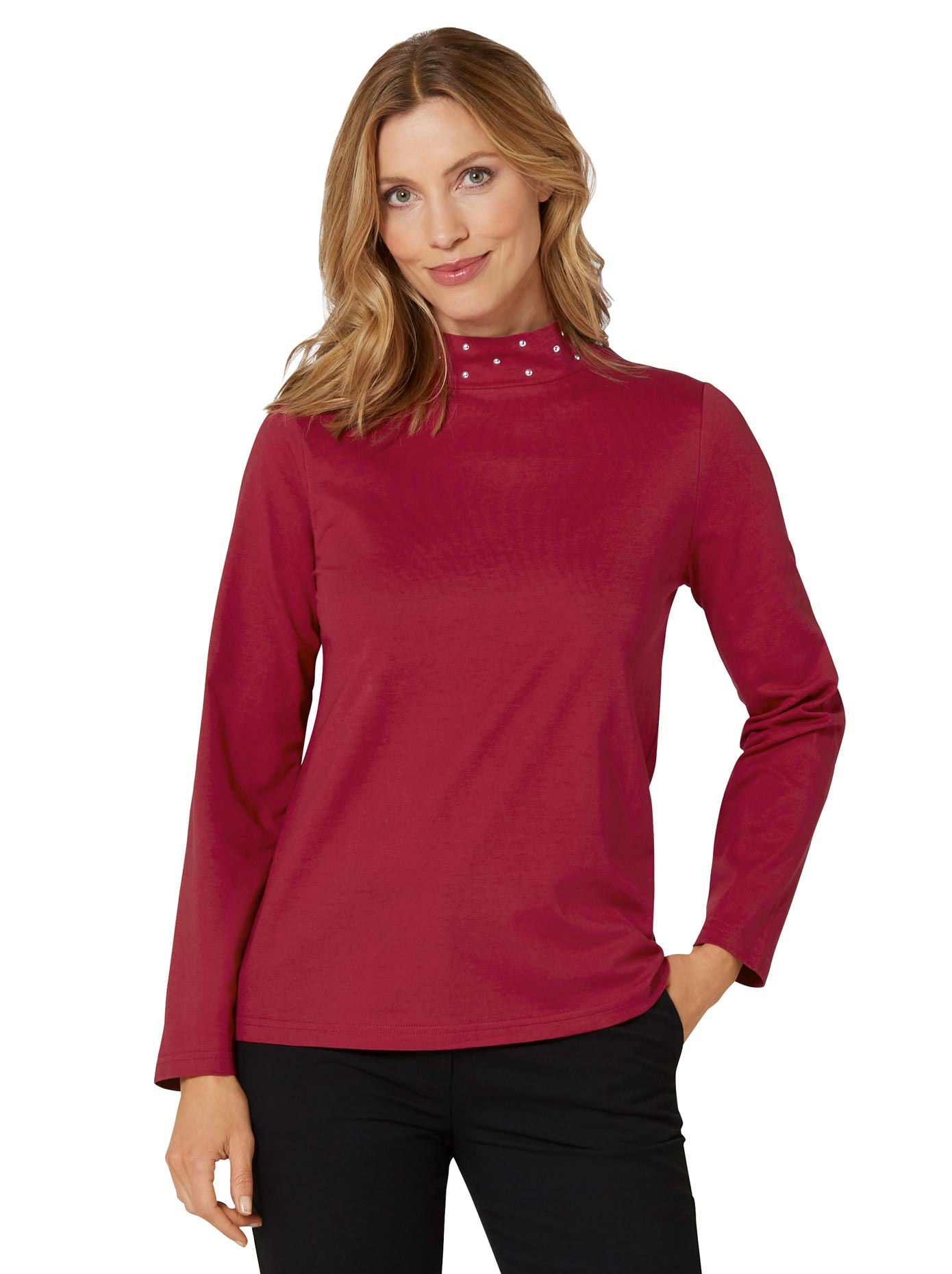 Classic Basics Stehkragenshirt »Stehkragen-Shirt« (1 tlg.)