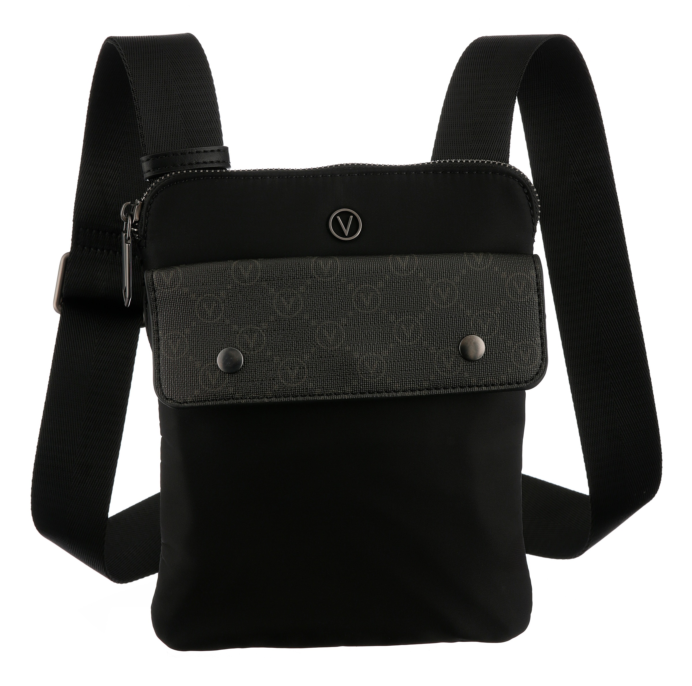 VALENTINO BAGS Umhängetasche "NEMESYS" Mini Bag, Schultertasche mit Reißverschluss, Logo-Print