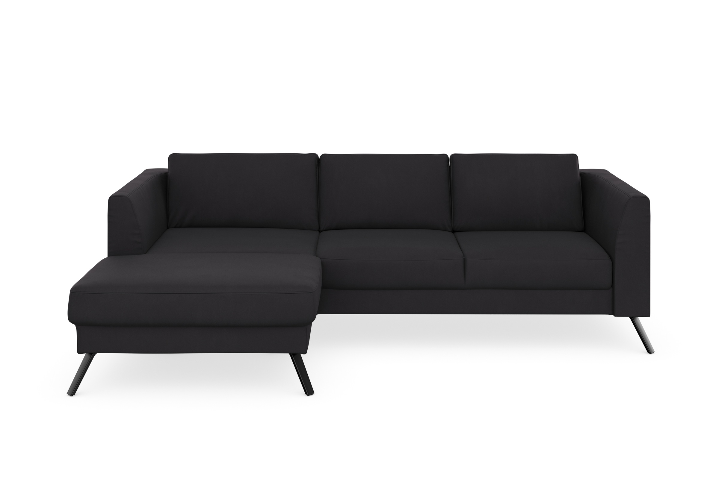 sit&more Ecksofa "Lindholm L-Form", mit Sitztiefenverstellung und Federkern günstig online kaufen