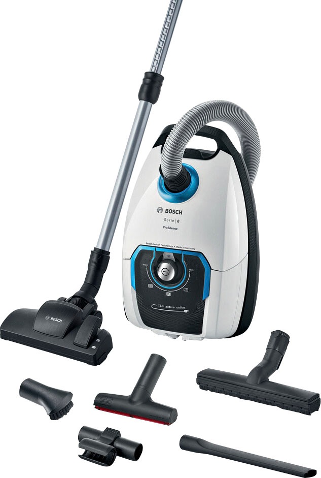 BOSCH Bodenstaubsauger "BGB75XSIL", 650 W, mit Beutel