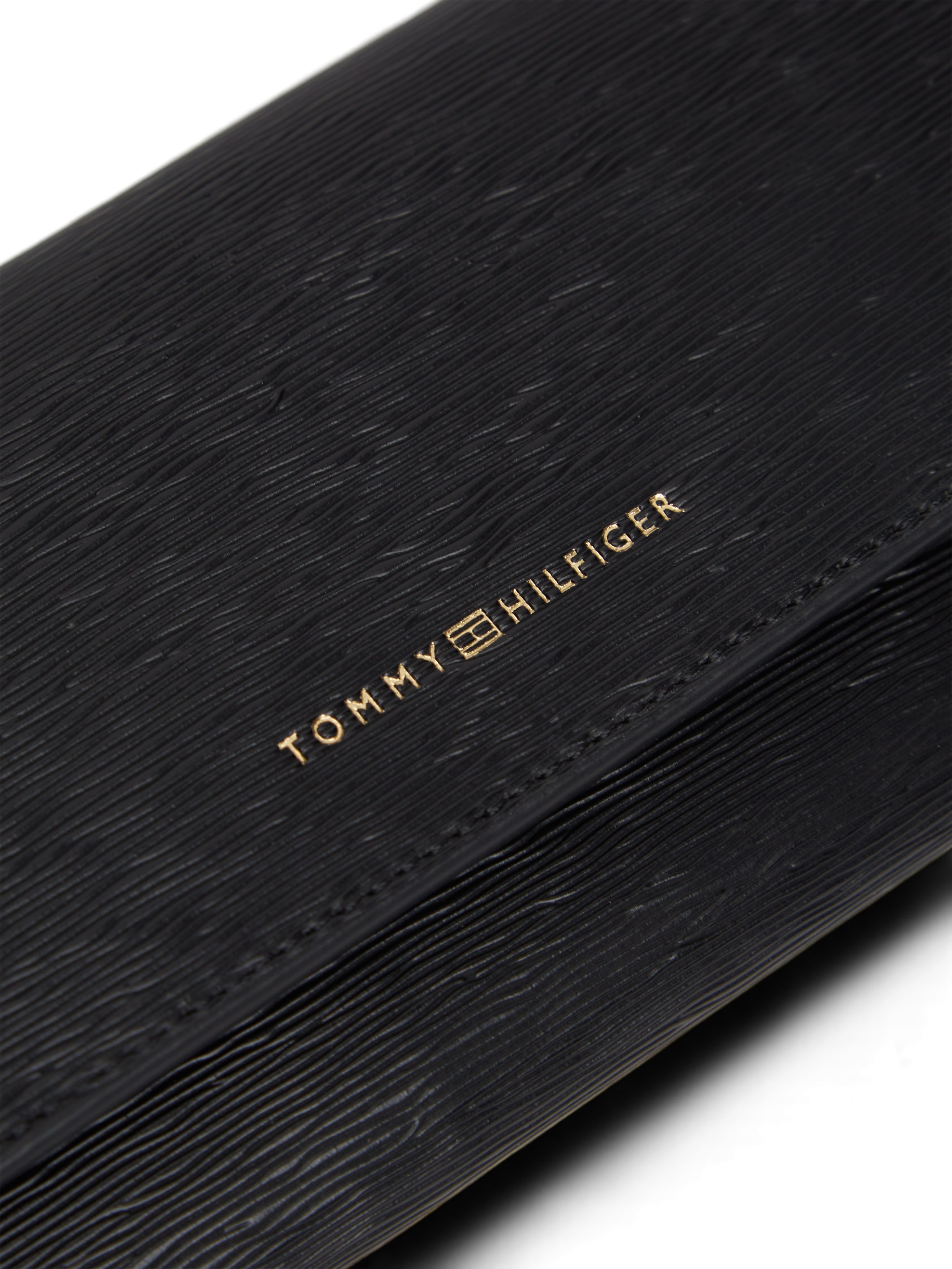 Tommy Hilfiger Geldbörse »TH MODERN LRG FLAP WALLET« Damen Geldbeutel, Portemonnaie mit Logo-Schriftzug