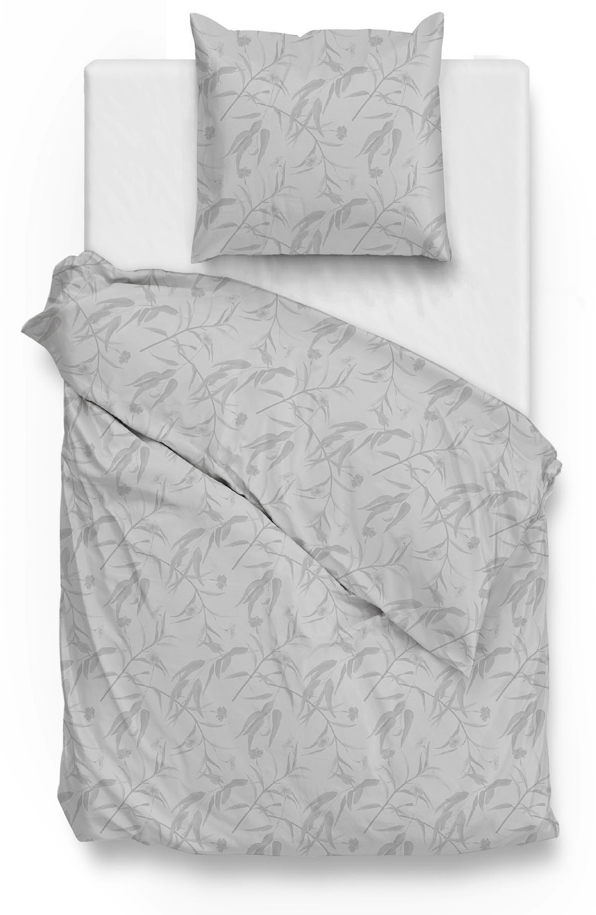 ZO HOME Bettwäsche "Fiori-di-Satinado" 2 Stk. Bettwäsche aus 100% Baumwolle, hochwertiges Mako-Satin