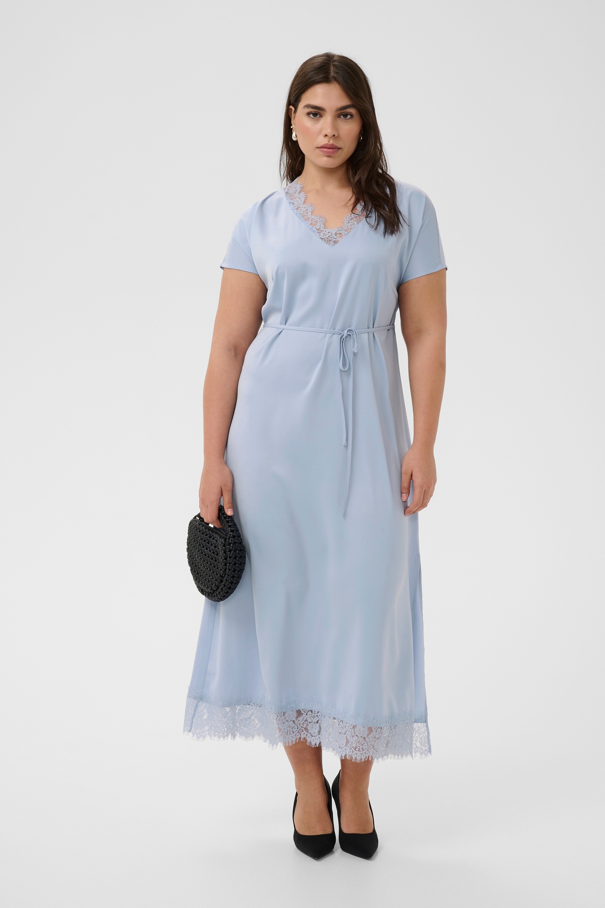 KAFFE Curve Midikleid »Kleid KCjamie«