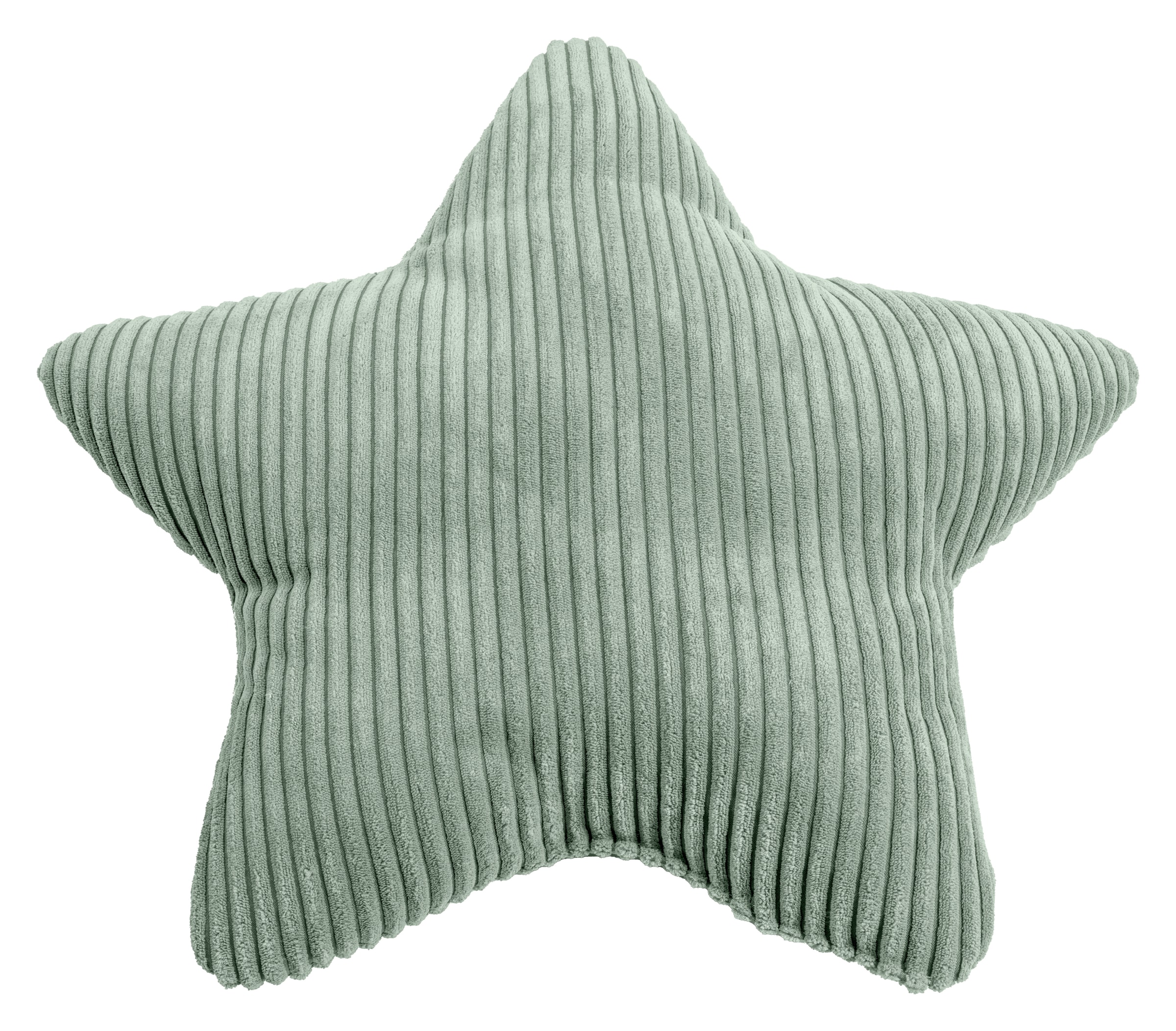 Magma Heimtex Dekokissen "SHARA Sternkissen" Kuscheliges Sternkissen mit Cord-Charme