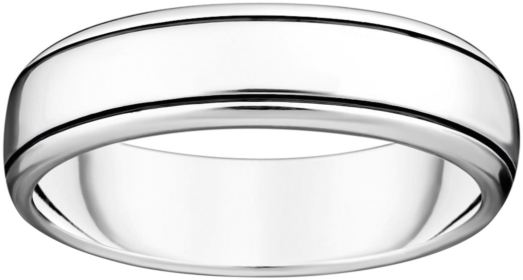 THOMAS SABO Fingerring »Schmaler Linien-Ring Silber, TR2503-637-21-54-68«