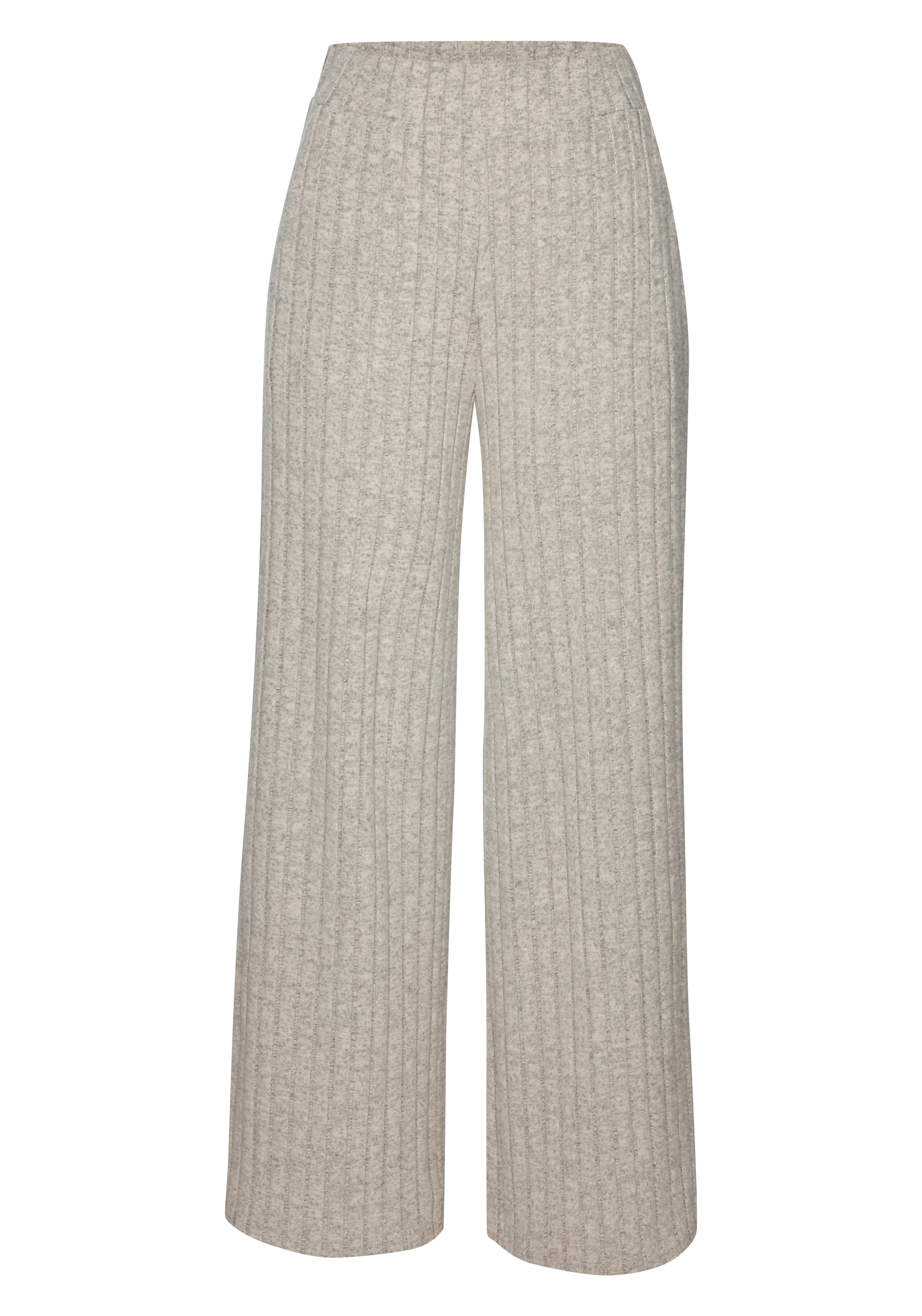 Vivance Schlupfhose »aus kuscheliger Rippware mit flauschigem Griff«  Relaxhose aus Rippstoff, bequeme Loungehose, lässige Jerseyhose