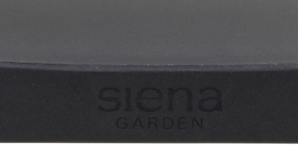 Siena Garden Gartensessel »Lane 2er Set Stapelsessel anthrazit« Set, 2 Stk. tlg. Gestell, Polypropylen/Glasfaser