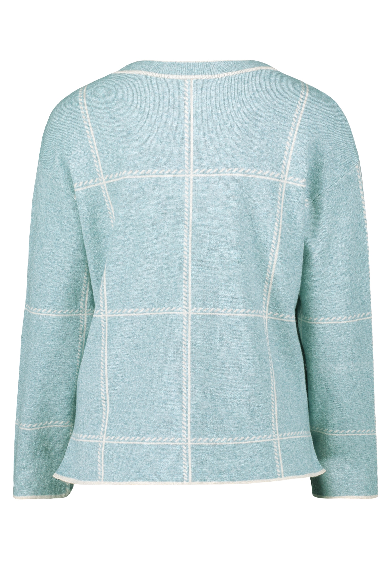 Betty Barclay Strickpullover »Betty Barclay Damen Strickpullover kariert«, (1 tlg.), Jacquard