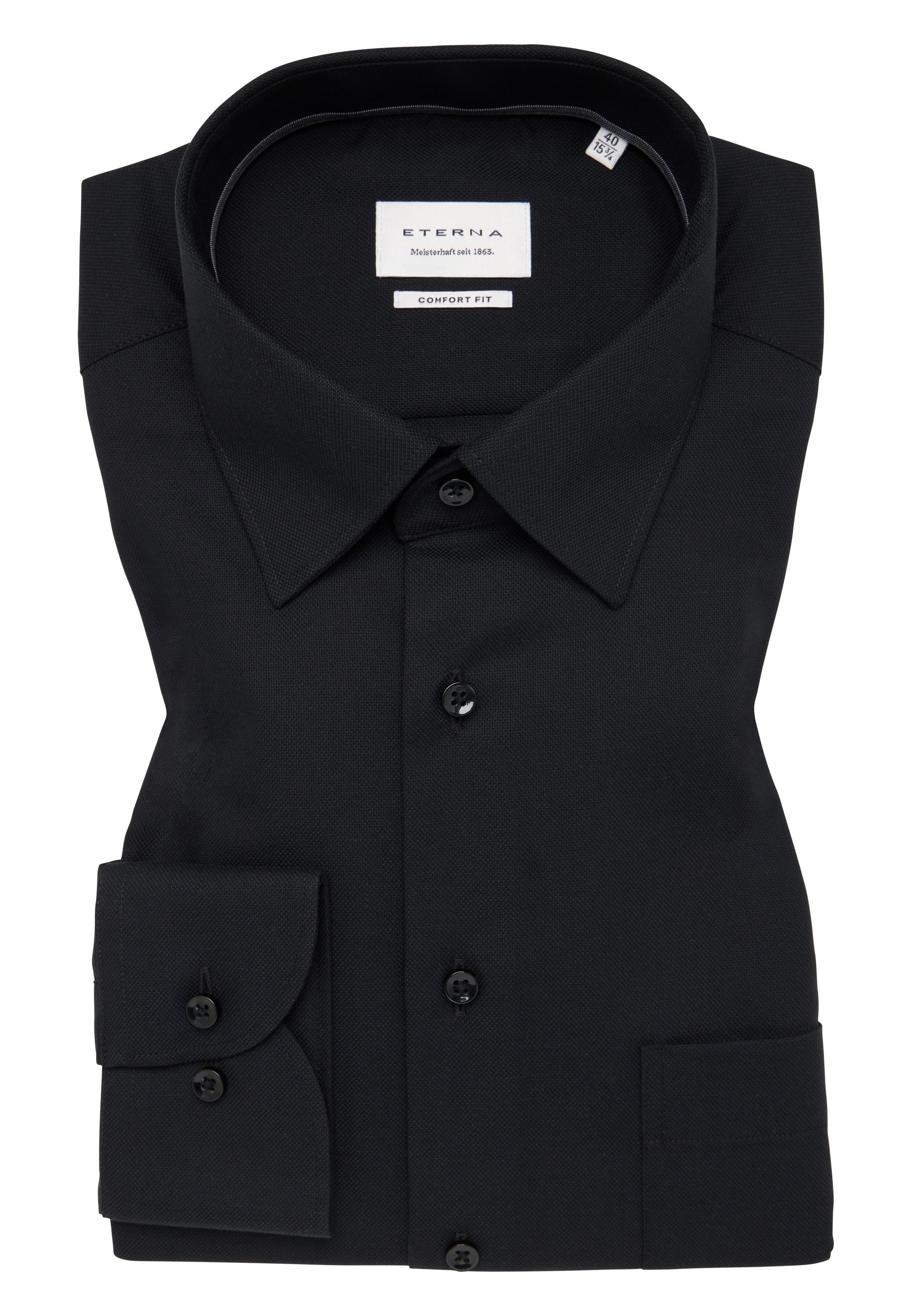 Eterna Langarmhemd »COMFORT FIT«, NON IRON (bügelfrei)
