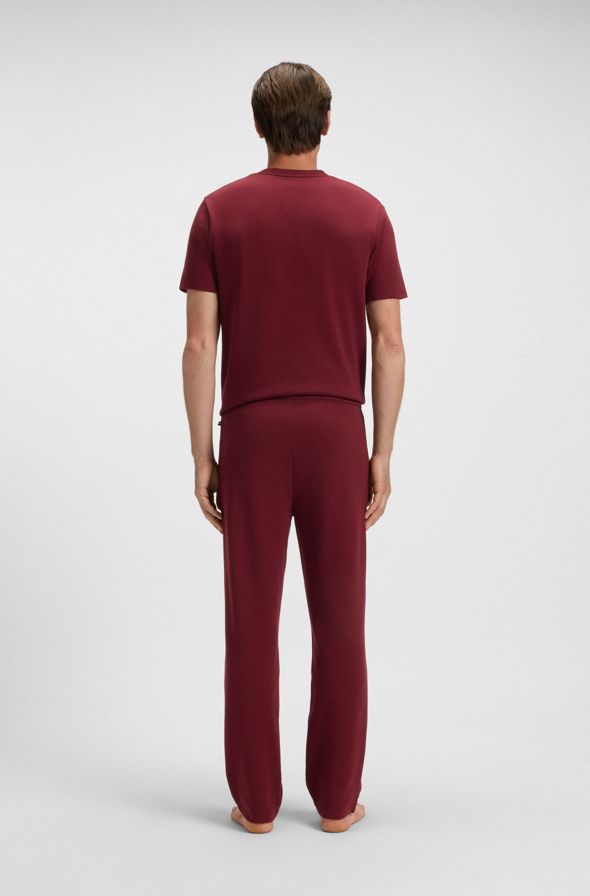 BOSS Pyjamahose »Waffle Pants«