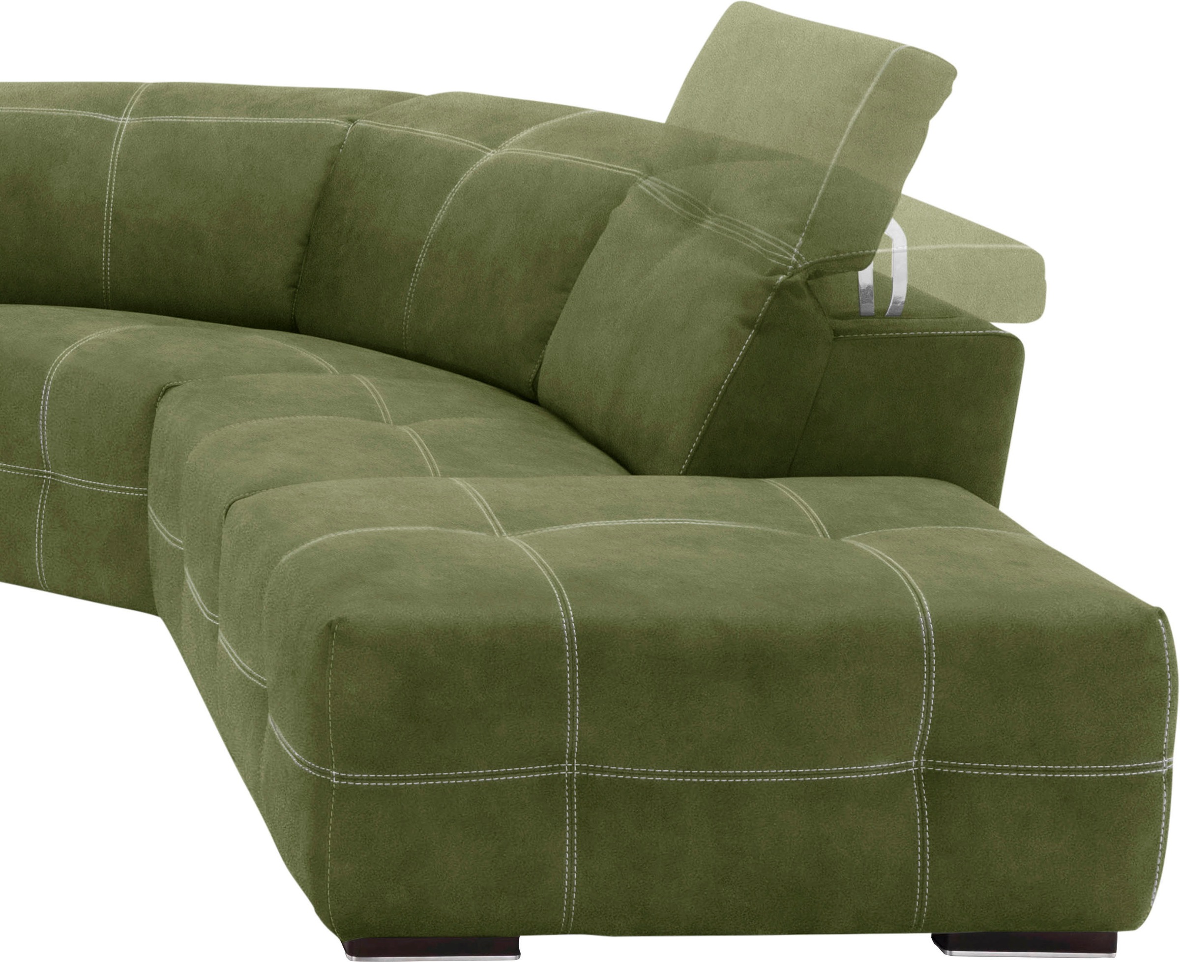 Egoitaliano Ecksofa "Sauvanne, Designsofa der Extraklasse, elegant und bequ günstig online kaufen