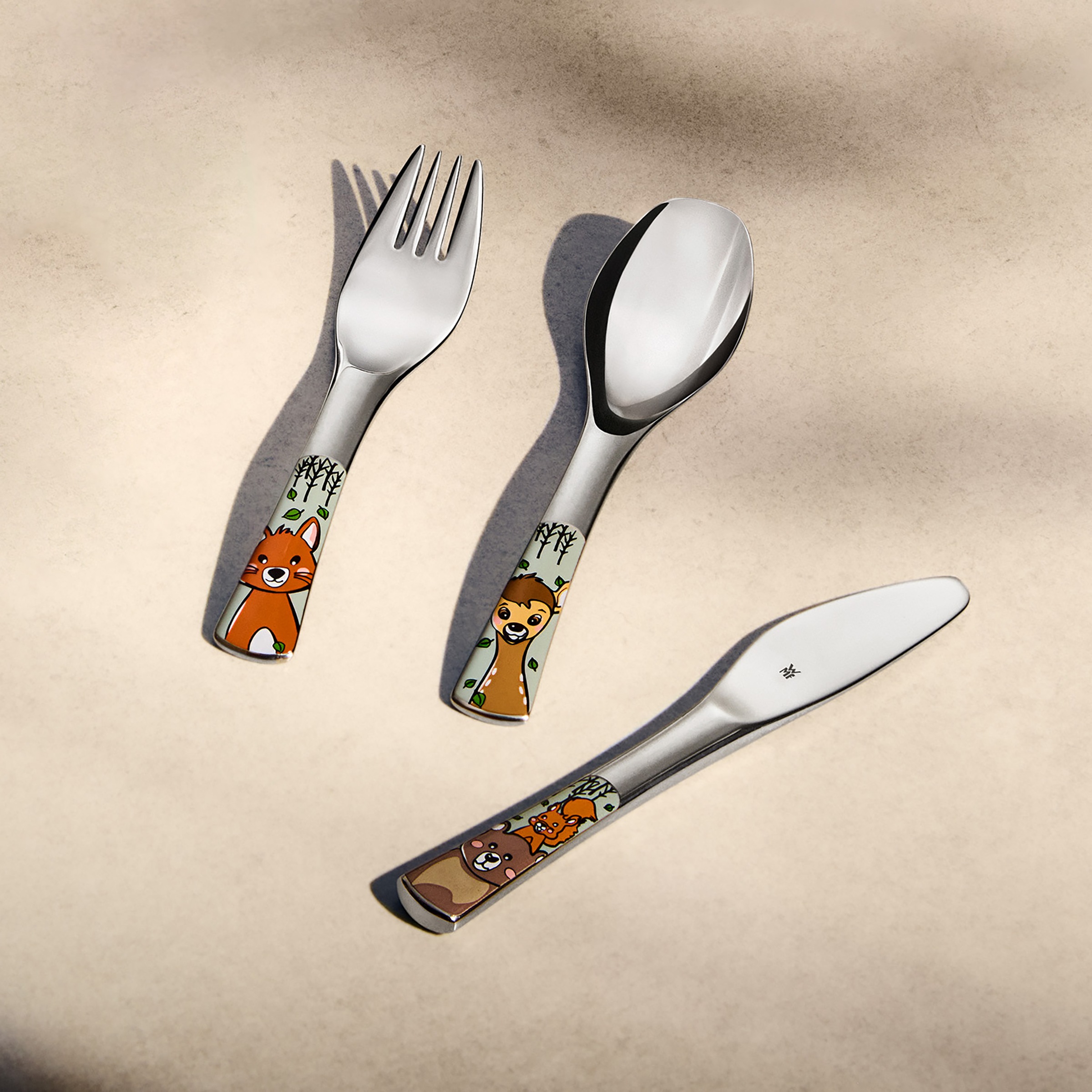 WMF Kinderbesteck "Waldfreunde" ab 3 Jahren, hygienisch, säurefest günstig online kaufen