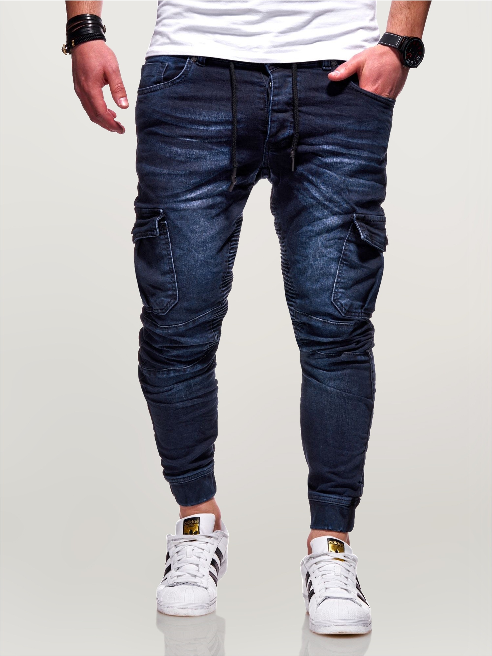 behype Slim-fit-Jeans »BILLY«, mit praktischen Taschen