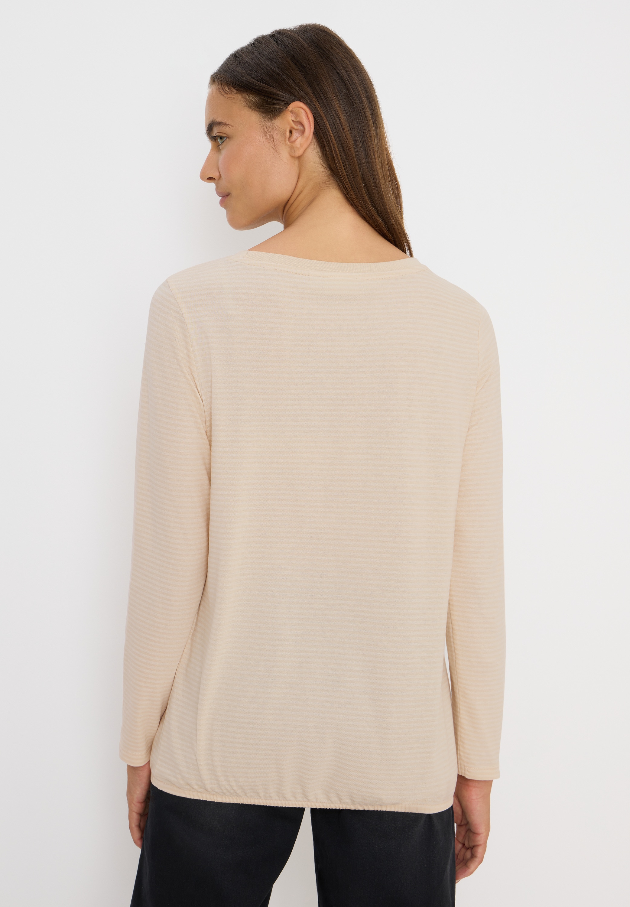 Cecil Langarmshirt, im soften Baumwoll-Mix