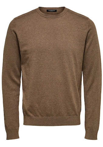 Strickpullover »SLHBERG CREW NECK NOOS«