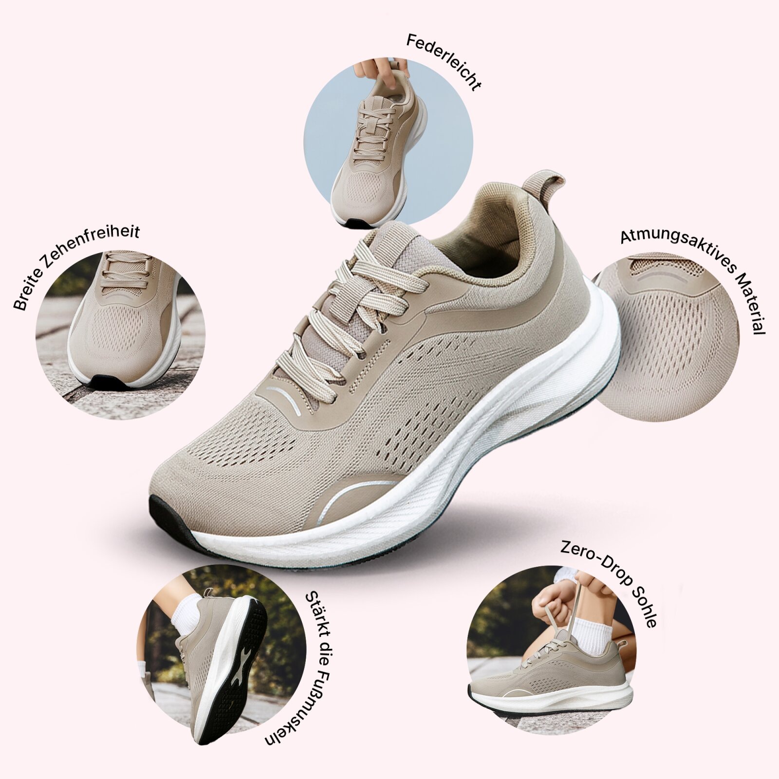 DOTALES Barfußschuh "Everstep Sportschuhe – Sneaker-Look Mit Barfußgefühl" günstig online kaufen