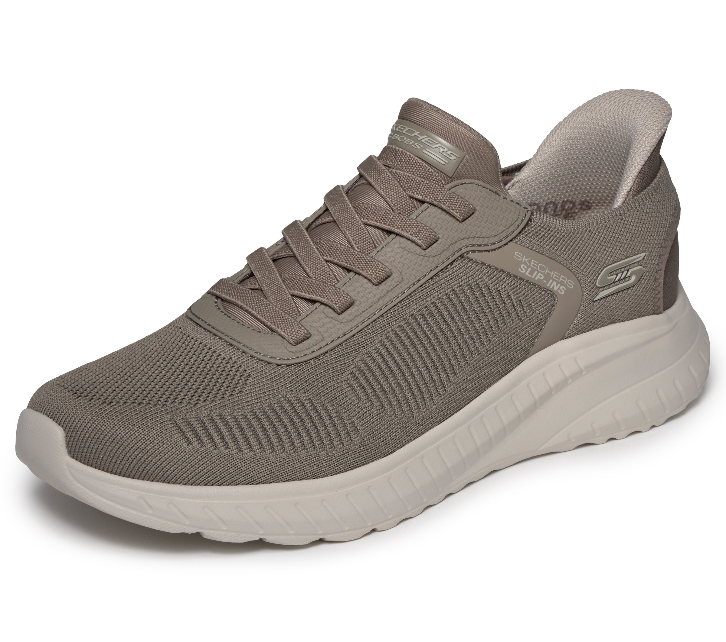 Skechers BOBS Squad Chaos-Solid Step Slip-On Sneaker Black 48.5 6