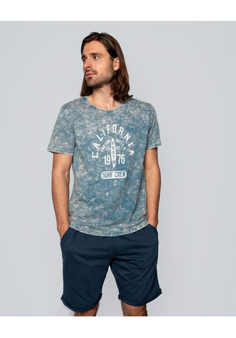 Key Largo T-Shirt »CALIFORNIA«, Im Used-Look kaufen