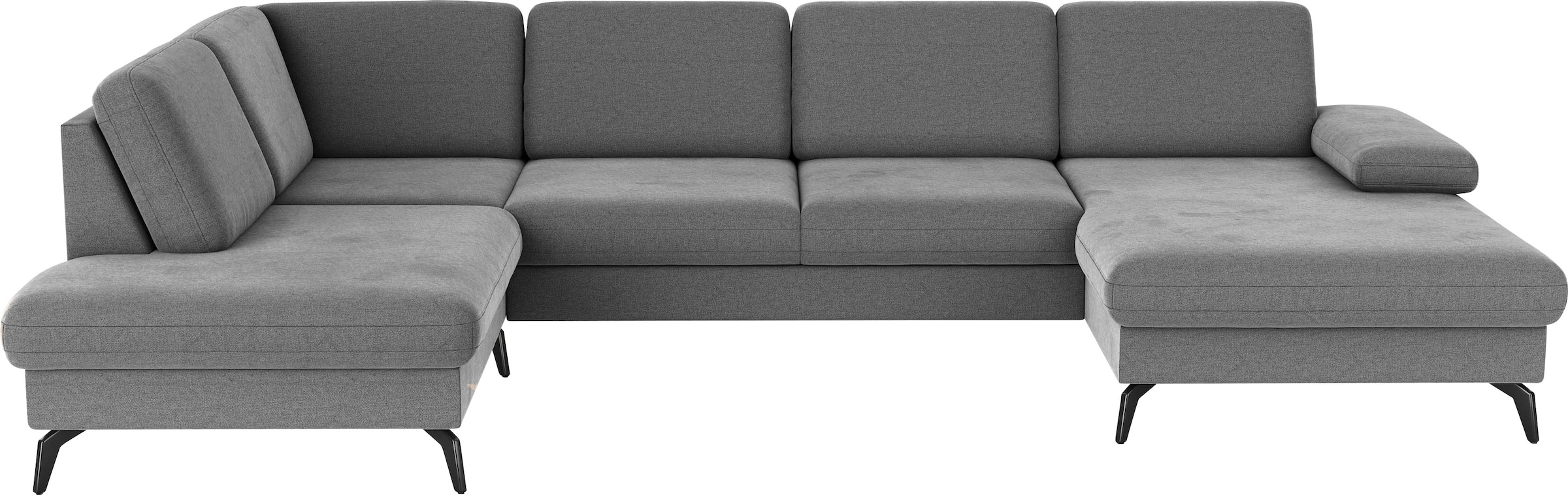 sit&more Wohnlandschaft "Morris Jubi" wahlweise mit Armteilverstellung, Schlaffunktion & Bettkasten