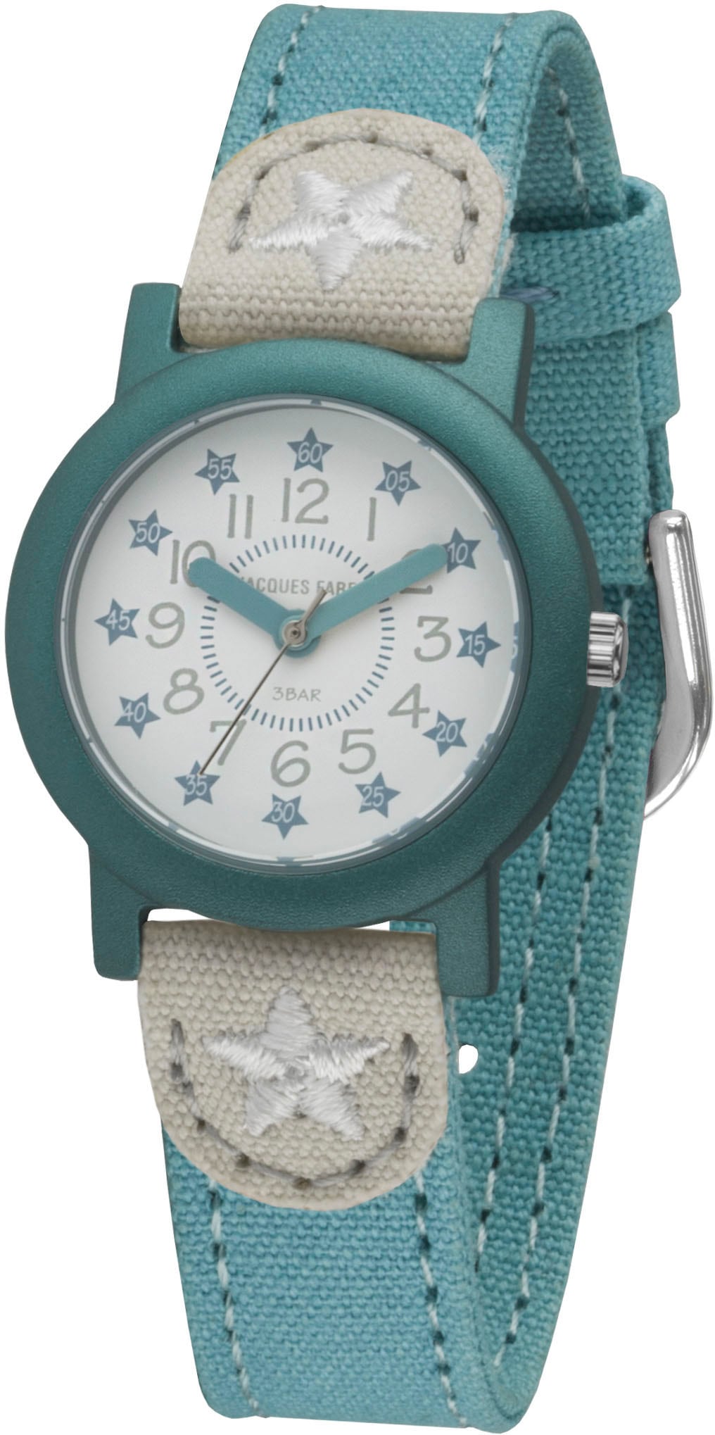 Jacques Farel Quarzuhr »Kinderuhr, ORG 04 STA«, Armbanduhr, Kinderuhr, Mädchenuhr, Sterne, ideal auch als Geschenk