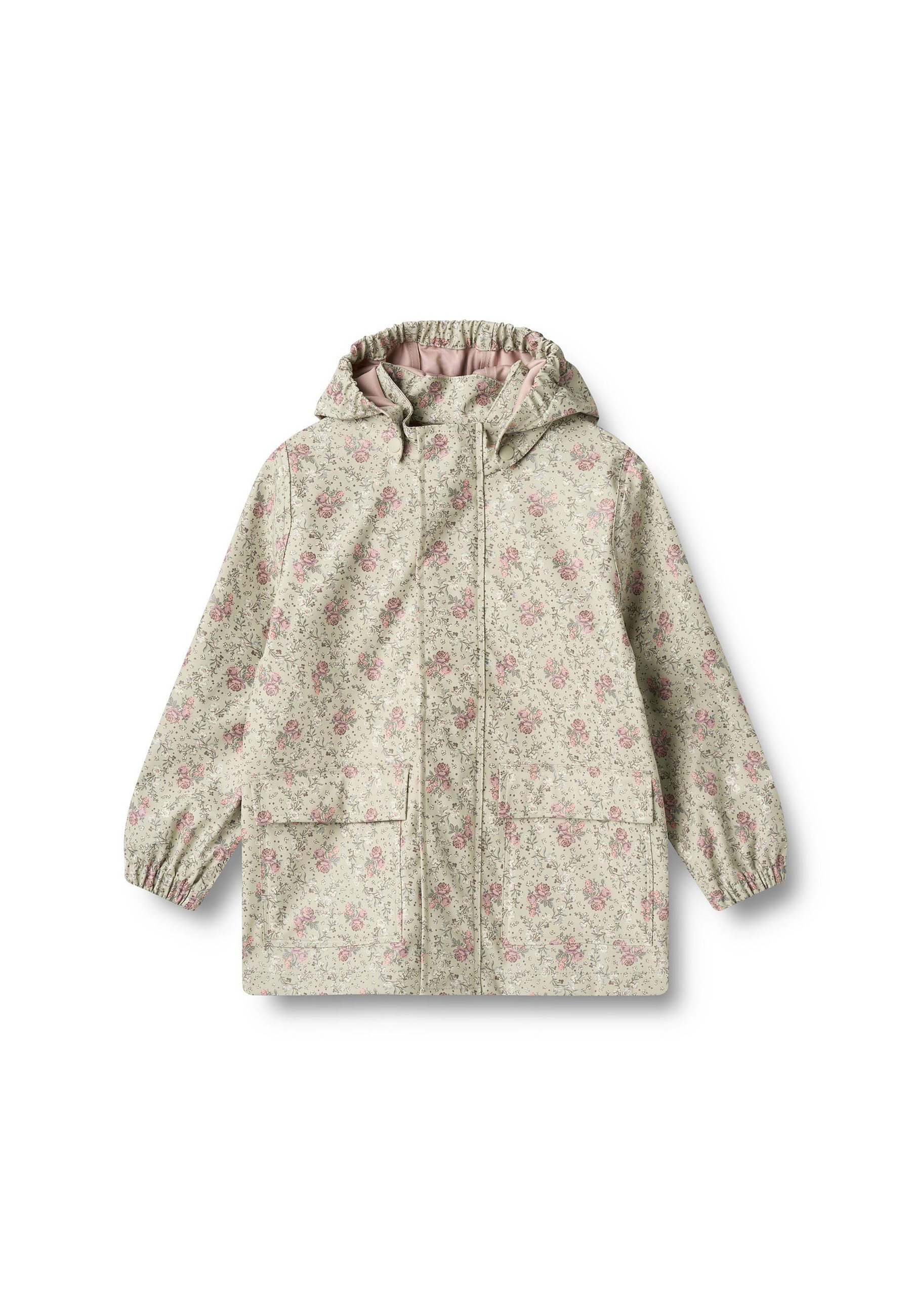 WHEAT Allwetterjacke "WHEAT Rainwear Ollo Jacket" 1 Stk. tlg. mit Kapuze reflektierend