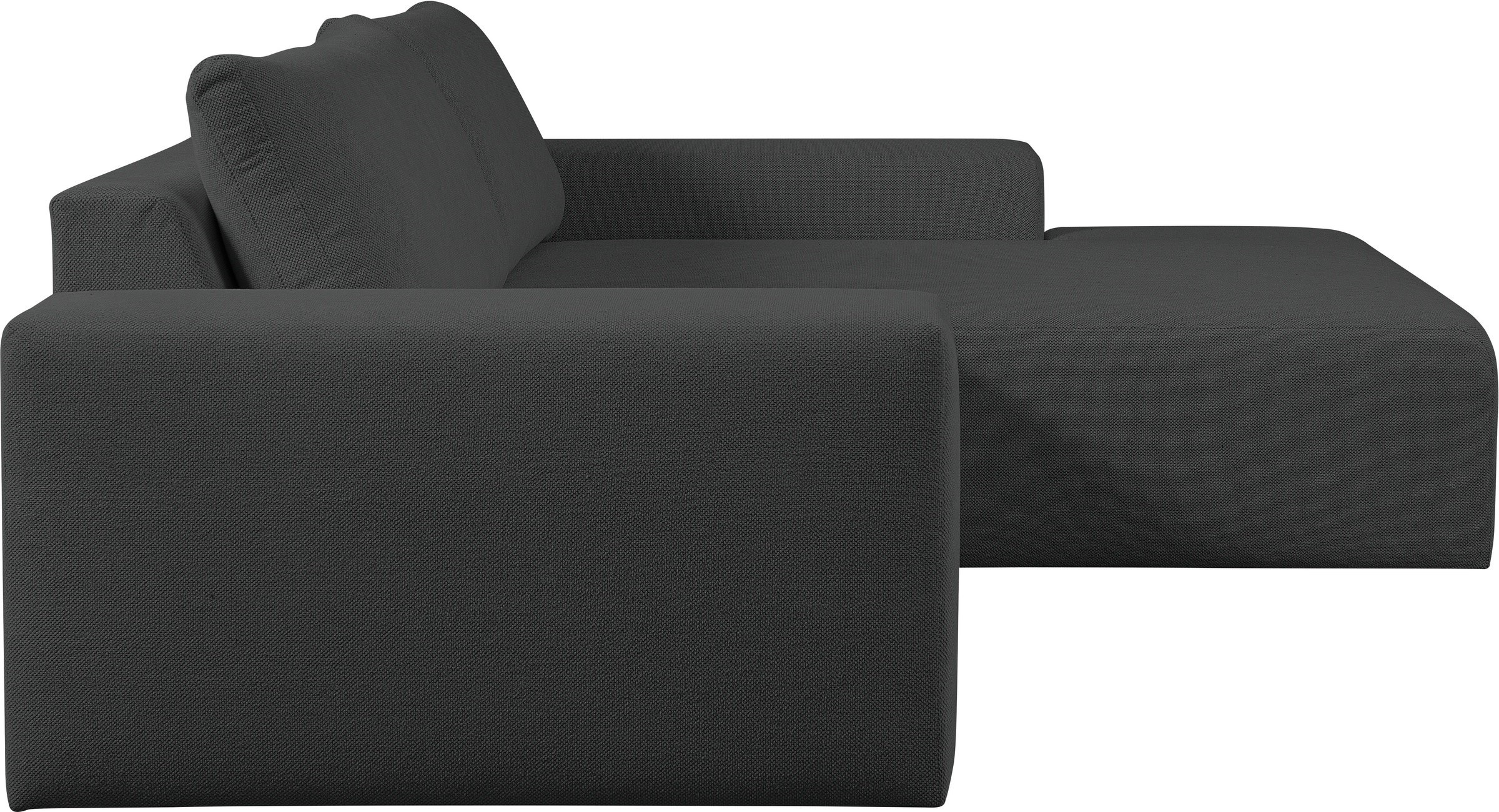 WERK2 Ecksofa »Rio, elegant und bequem, Breite 262cm, L-Form«, Puristisches Design mit maximalem Komfort