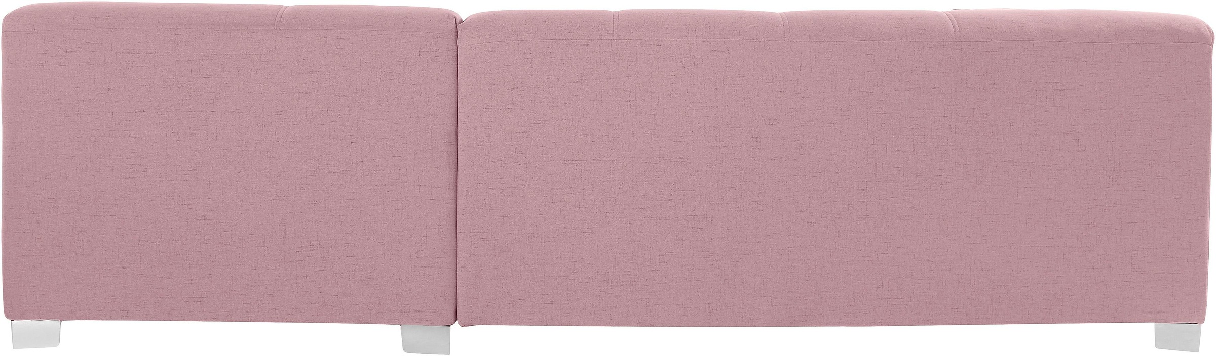 Thumbnail - DOMO collection Ecksofa "Bero, elegant und zeitlos, flache Armlehnen, Breite 268cm L-Form" fester Sitzkomfort, wahlweise...