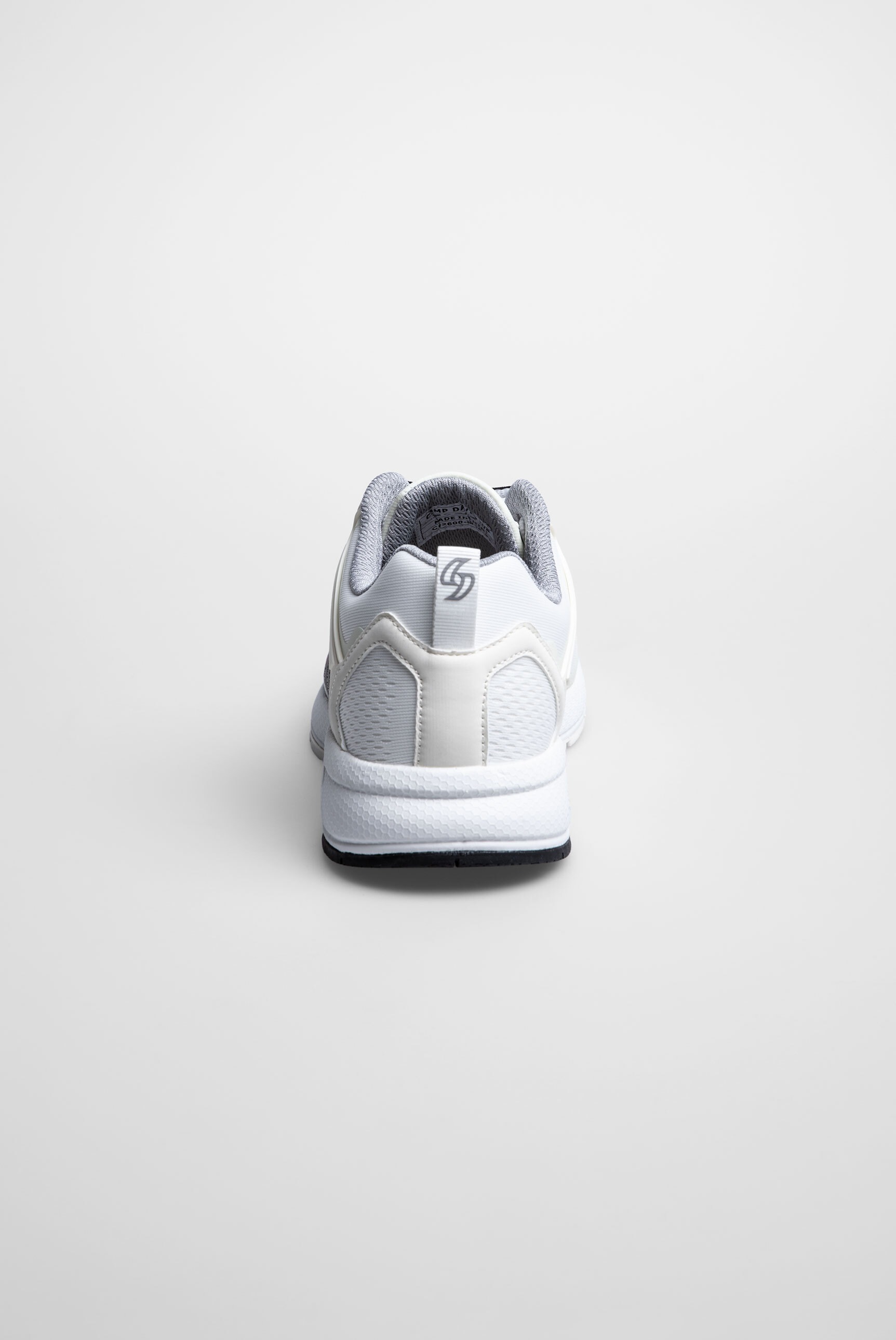 Sneaker CAMP DAVID, Herren, Gr. 44, weiß, Synthetik, Textil, unifarben, Schuhe Sneaker, mit Fersenstabilisator 3