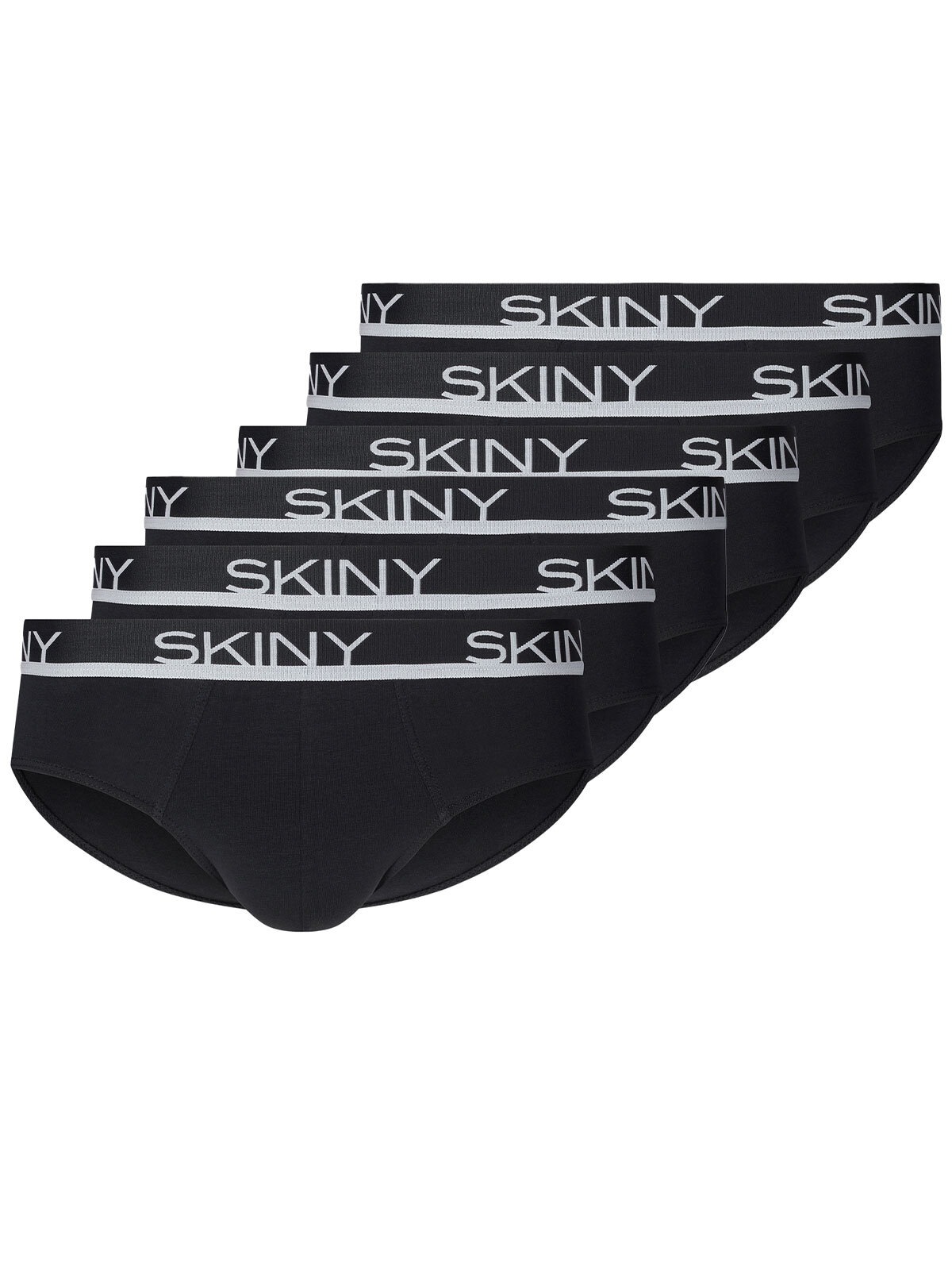 Skiny Brasilslip »6er Pack Herren Brasil Slip Cotton Multipack«, (Spar-Pack, 6 Stück St.)