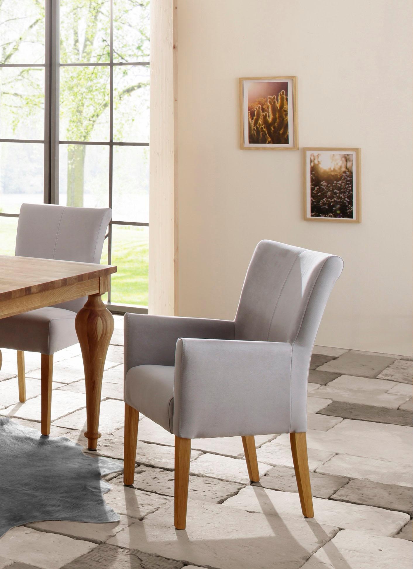 Home affaire Armlehnstuhl "King BESTSELLER" () Esszimmerstuhl mit bequemer günstig online kaufen