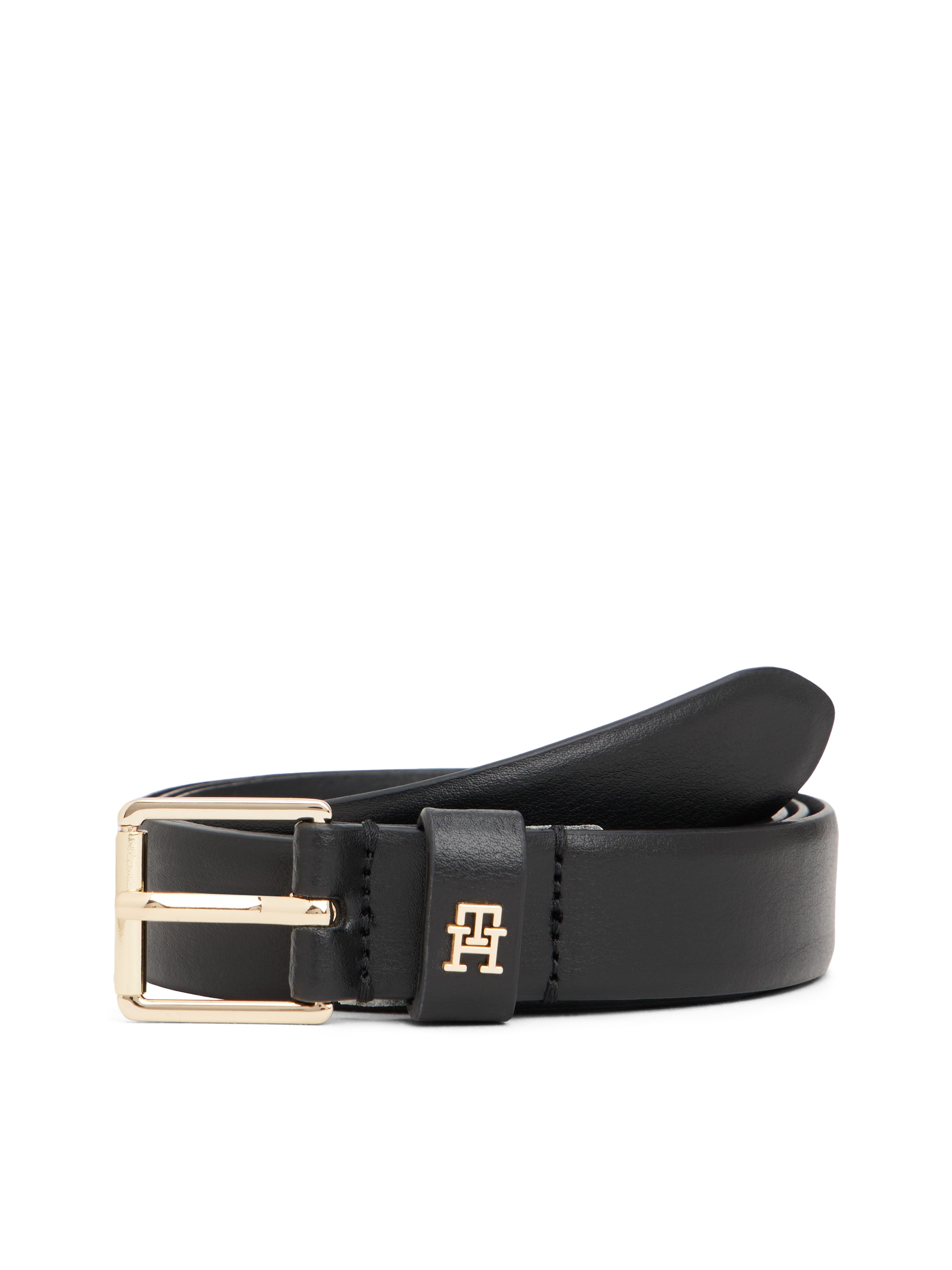 Tommy Hilfiger Ledergürtel "TH SQUARE 2.5 GO", mit eckiger Schnalle und TH- günstig online kaufen
