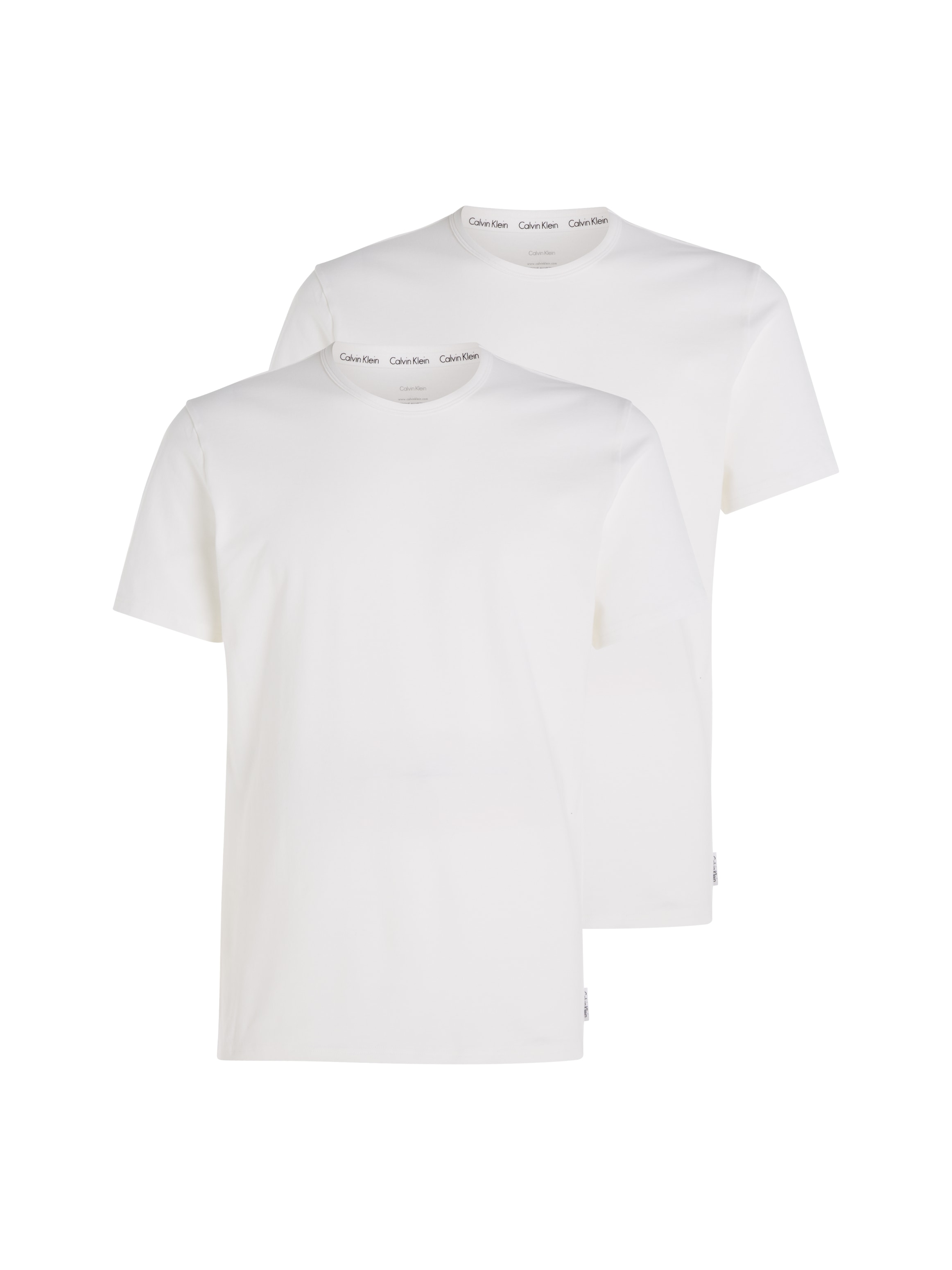 bestellen mit ▷ Klein T-Shirt Rundhalsausschnitt BAUR (2er-Pack), Cotton »»Modern | Calvin Stretch««,