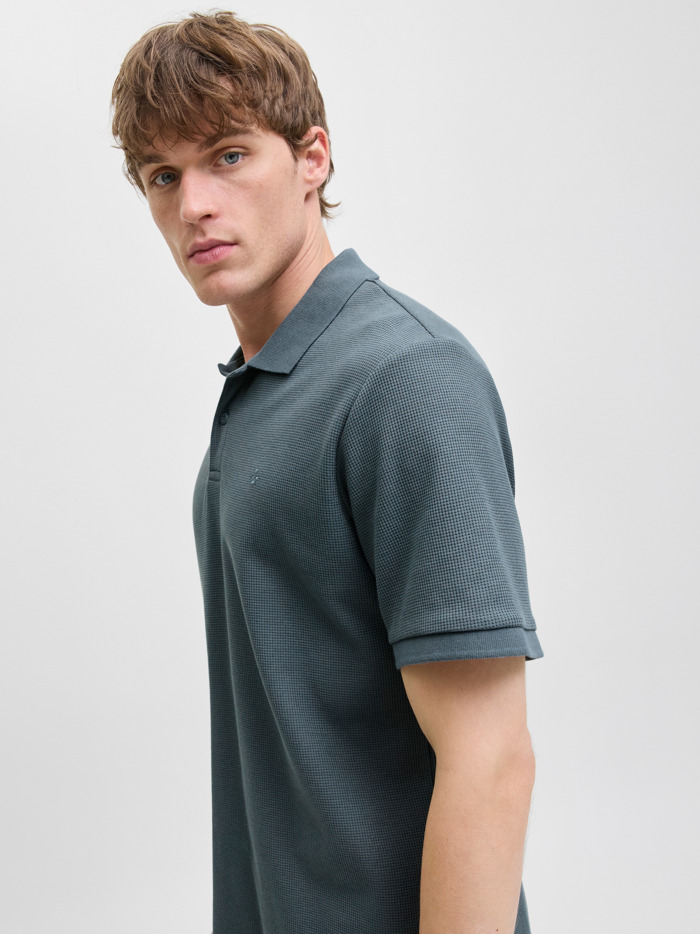 Jack & Jones Poloshirt »JJEAUSTIN POLO SS NOOS«, mit Logo Stickerei