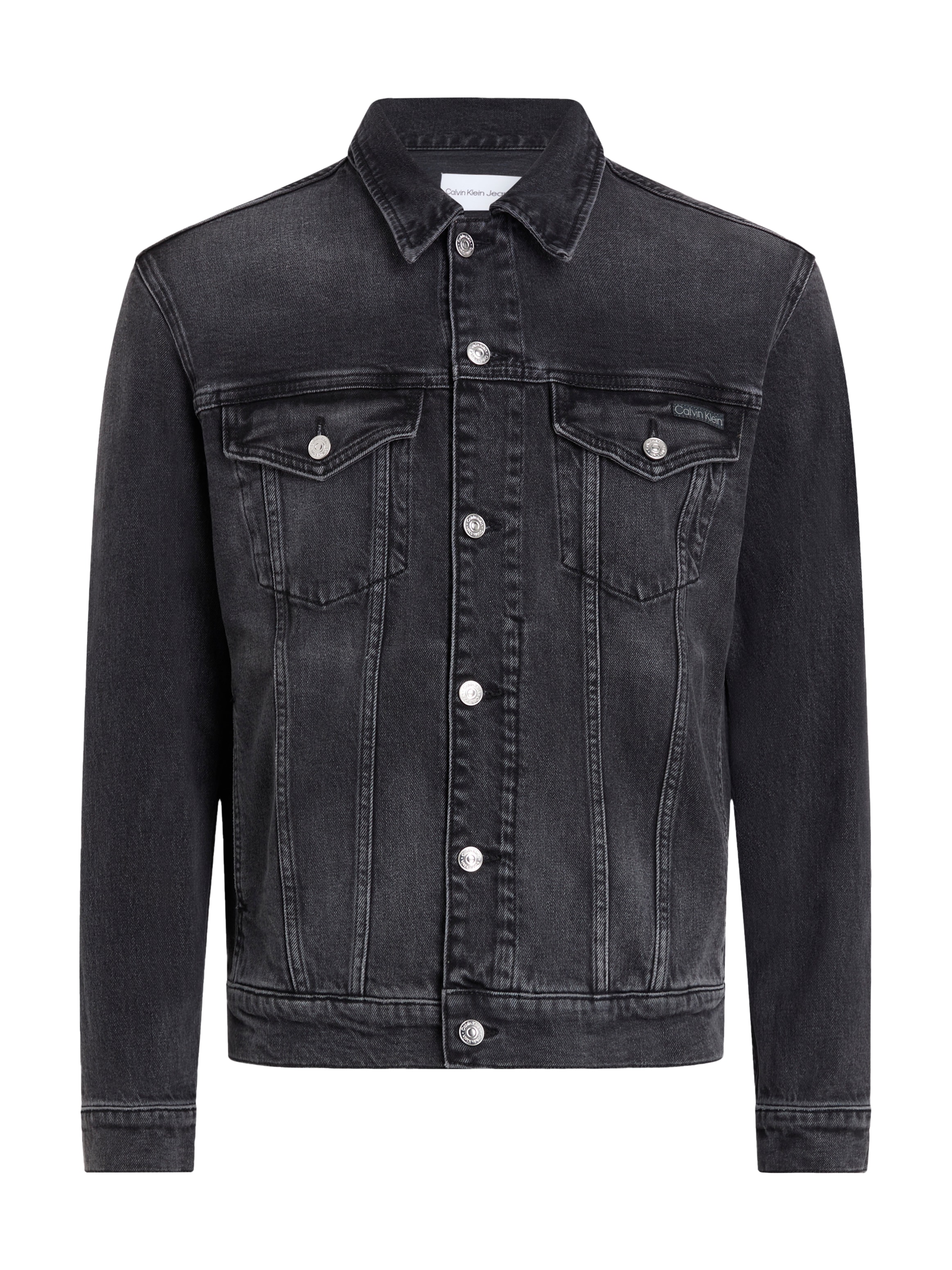 Calvin Klein Jeans Jeansjacke »SLIM DENIM JACKET«, in schwarzer Waschung