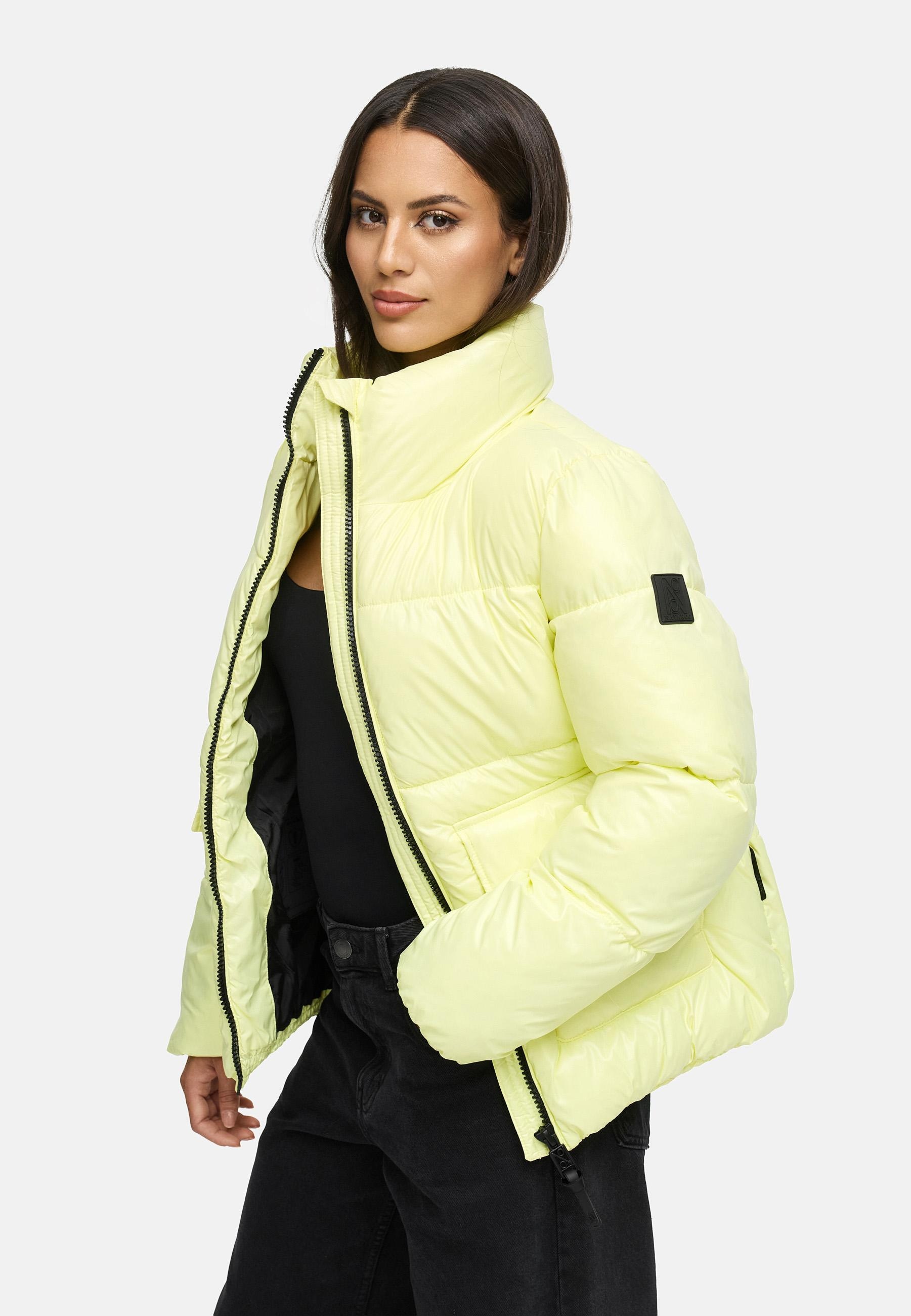 Navahoo Kurzjacke »Eispracht 14«, ohne Kapuze, Kurze gesteppte Damen Winterjacke