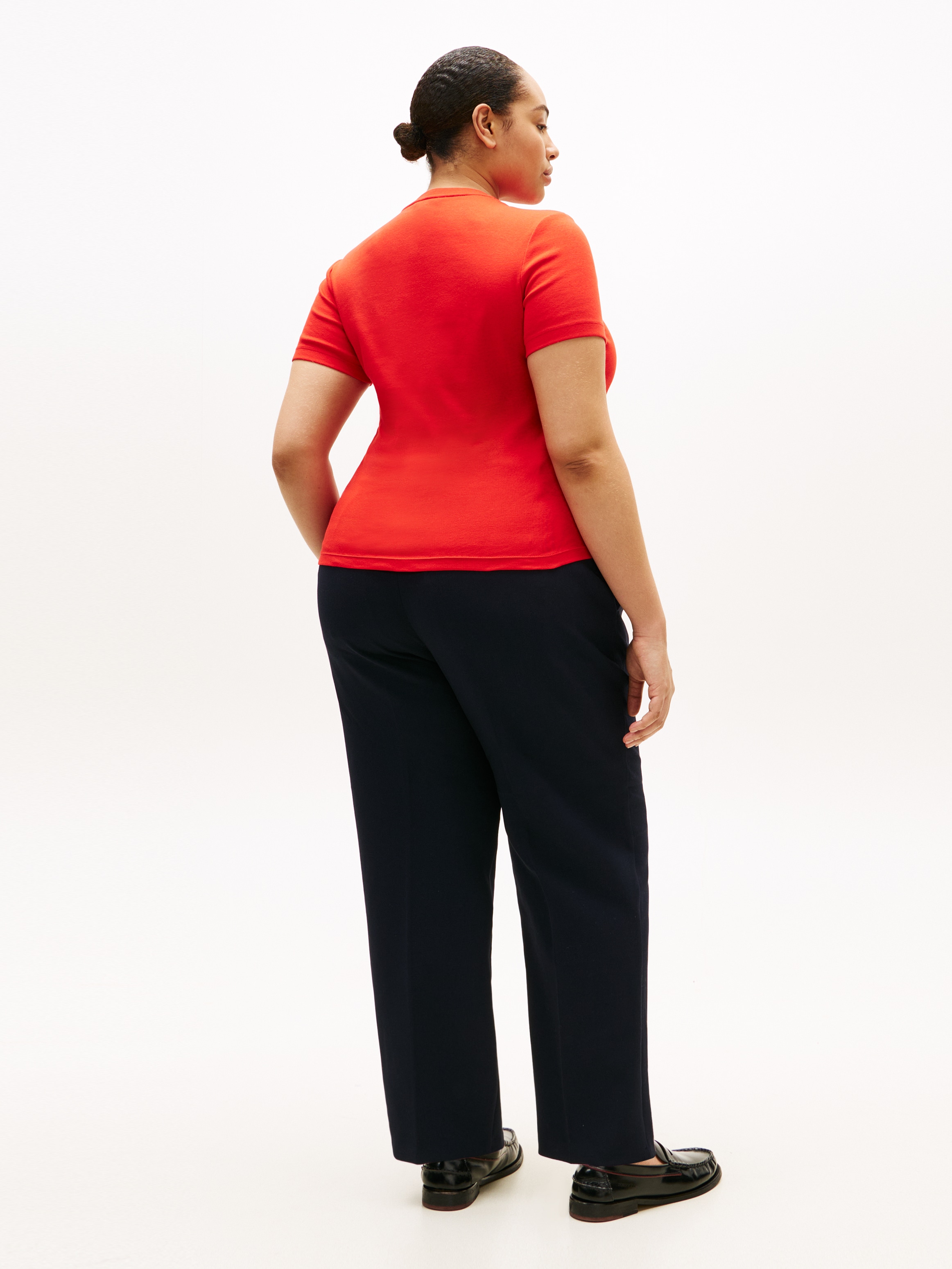 Tommy Hilfiger Curve T-Shirt »CRV SLIM CODY C-NK SS« in großen Größen