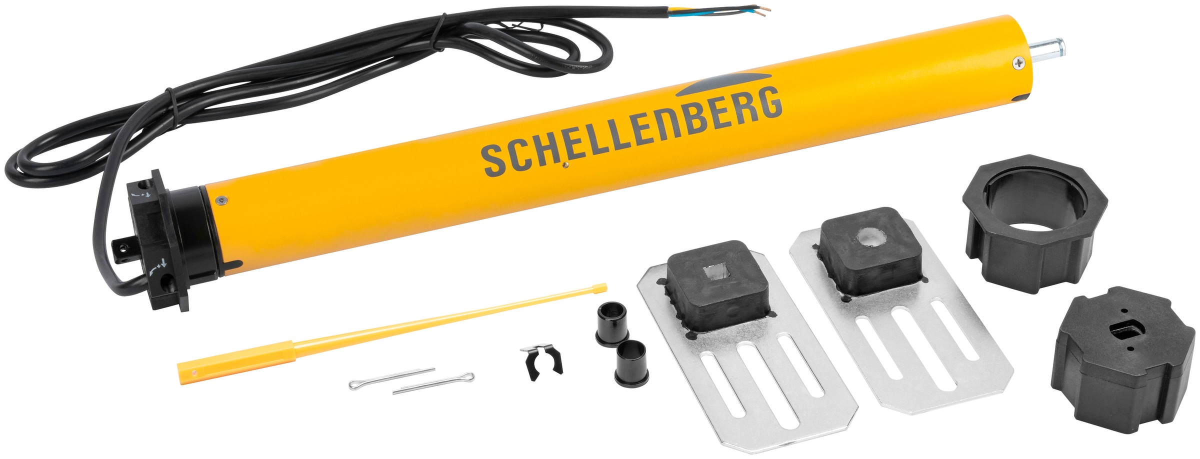 SCHELLENBERG Rollladenmotor »Standard, Rohrmotor mit mechanischer Endlageneinstellung«, geeignet für 60 mm Rollladenwelle, Maxi, 20 Nm, Zugkraft 34 kg