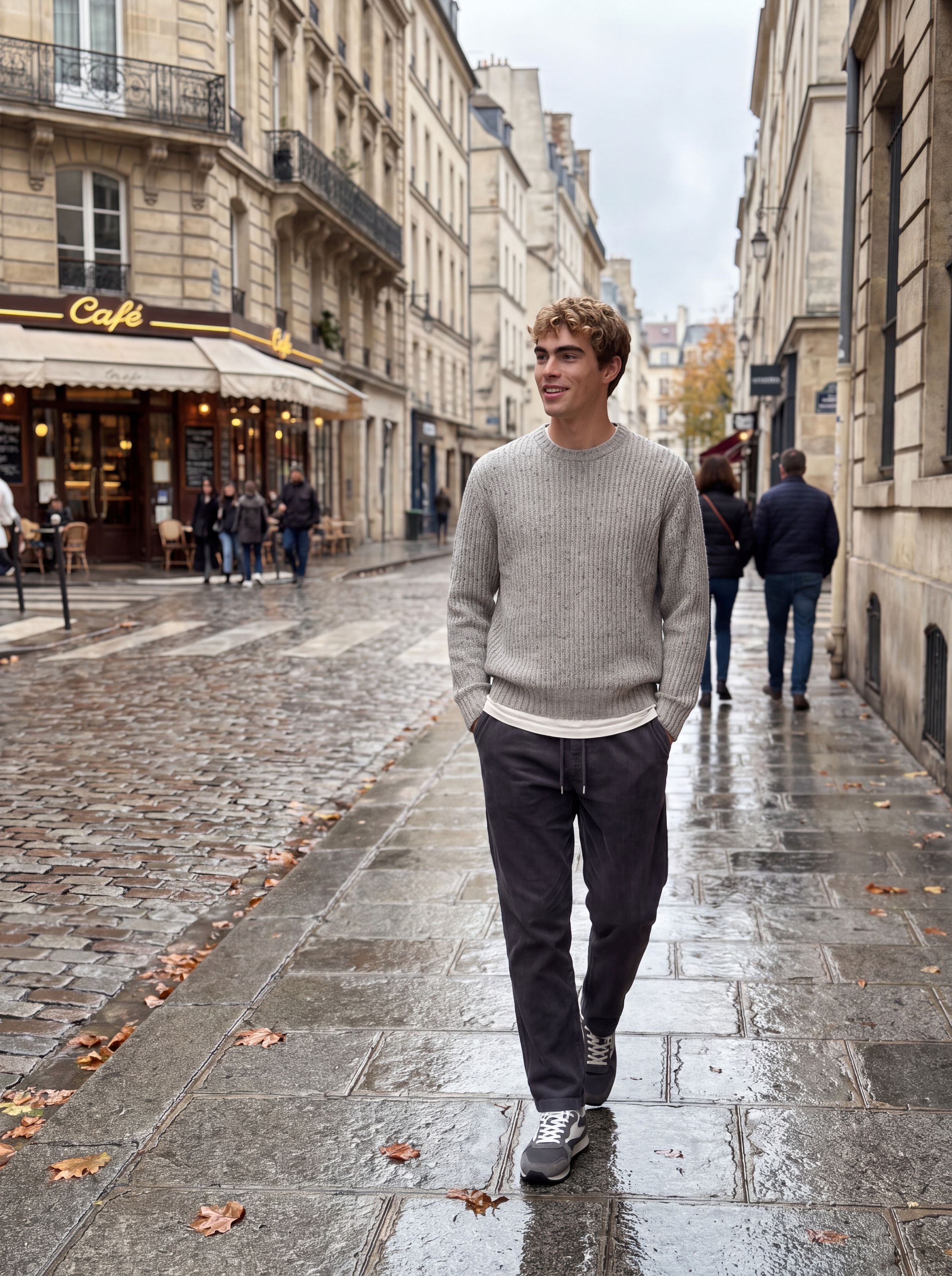 Jack & Jones Schlupfhose »JPSTKANE HEATH CORDUROY JOGGER SN«  Baumwolle