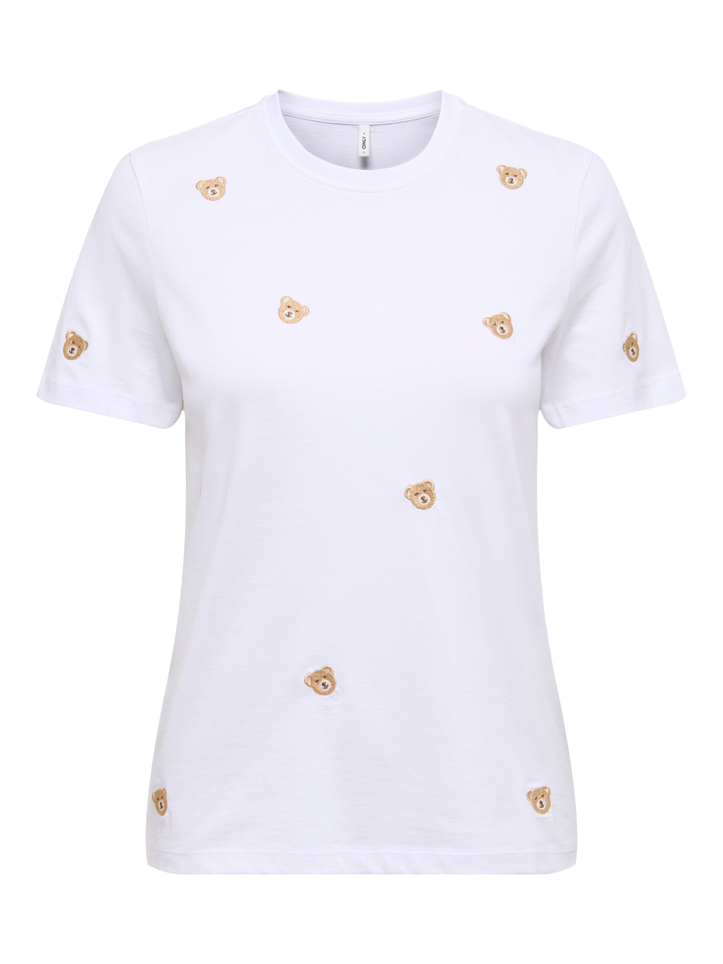 ONLY Kurzarmshirt "ONLKETTY LIFE S/S O-NECK TOP JRS NOOS" günstig online kaufen
