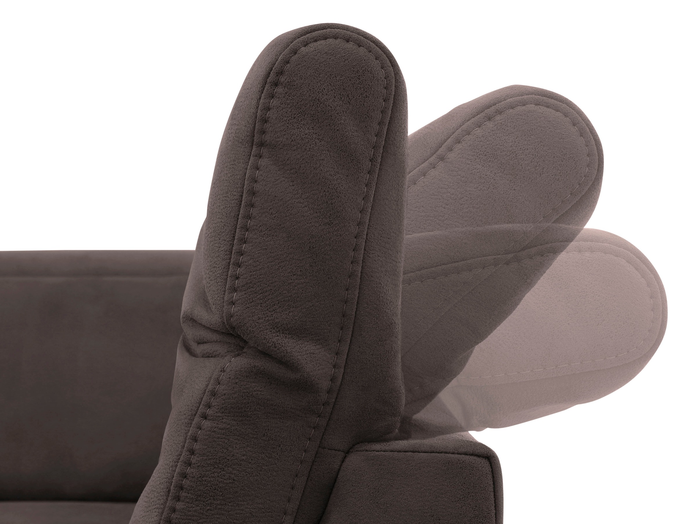 Home affaire Ecksofa »Dalia L-Form«, mit Federkernpolsterung, wahlweise mit Bettfunktion, Bettkasten
