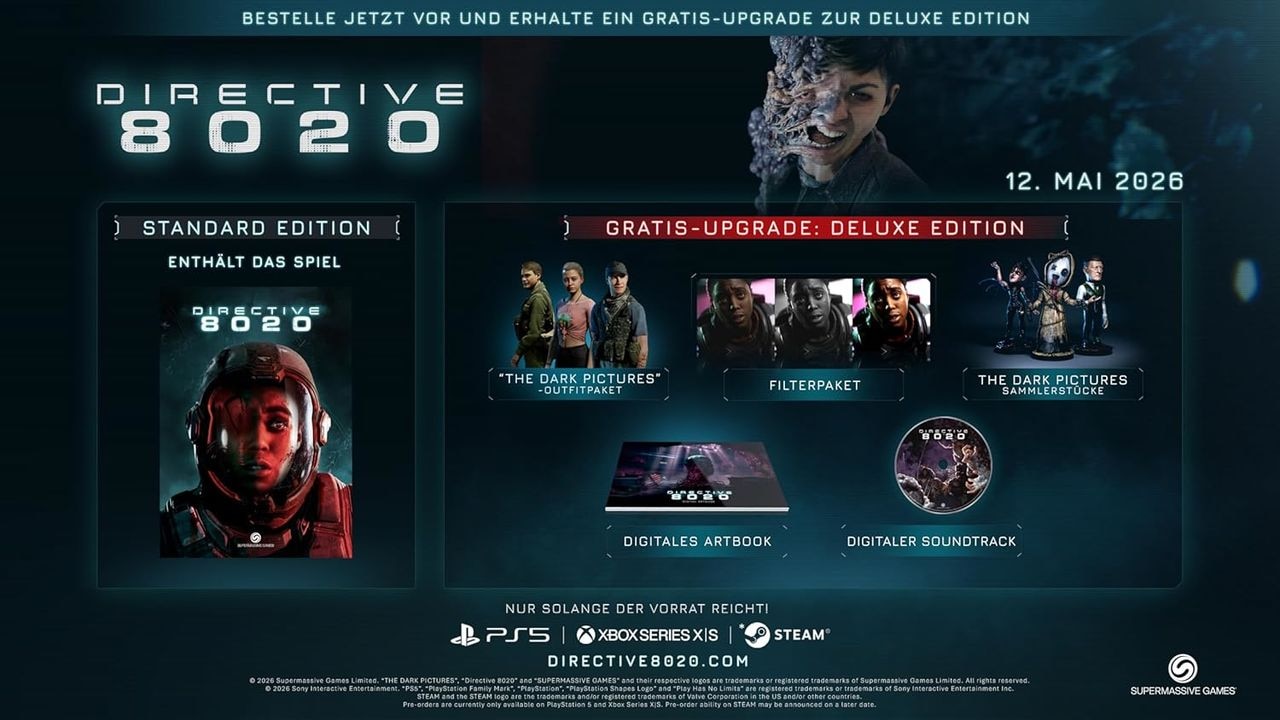 Bandai Spielesoftware »Directive 8020 - Deluxe Edition« PlayStation 5