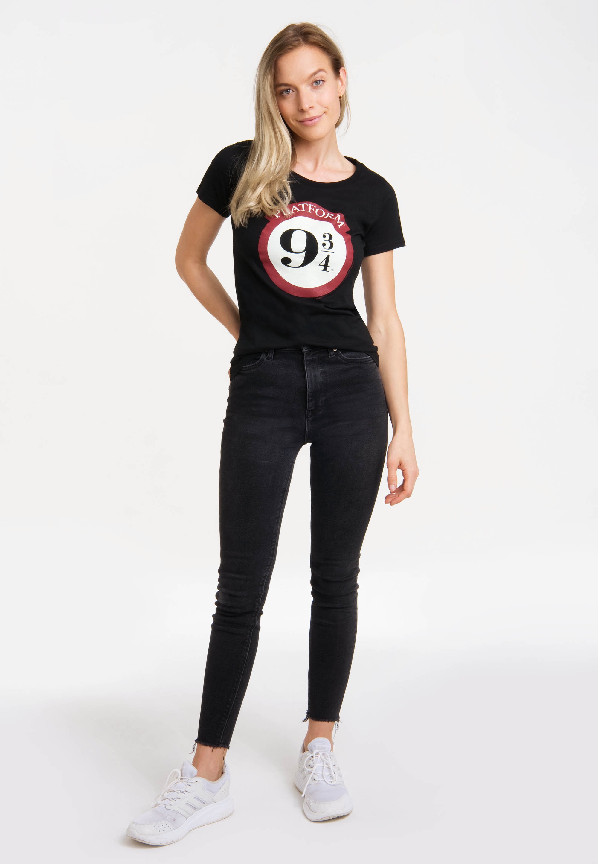LOGOSHIRT T-Shirt »Harry Potter - Platform 9 3/4«, mit lizenziertem Design  für kaufen | BAUR