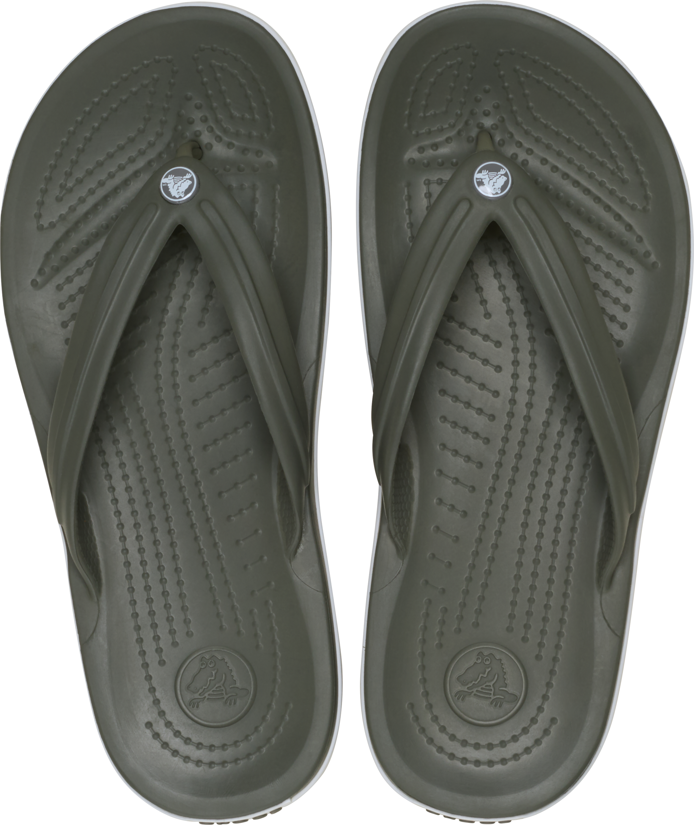 Crocs Zehentrenner »Crocband Flip«  Sommerschuh, Schlappen, Poolslides, Dianette, zum Baden