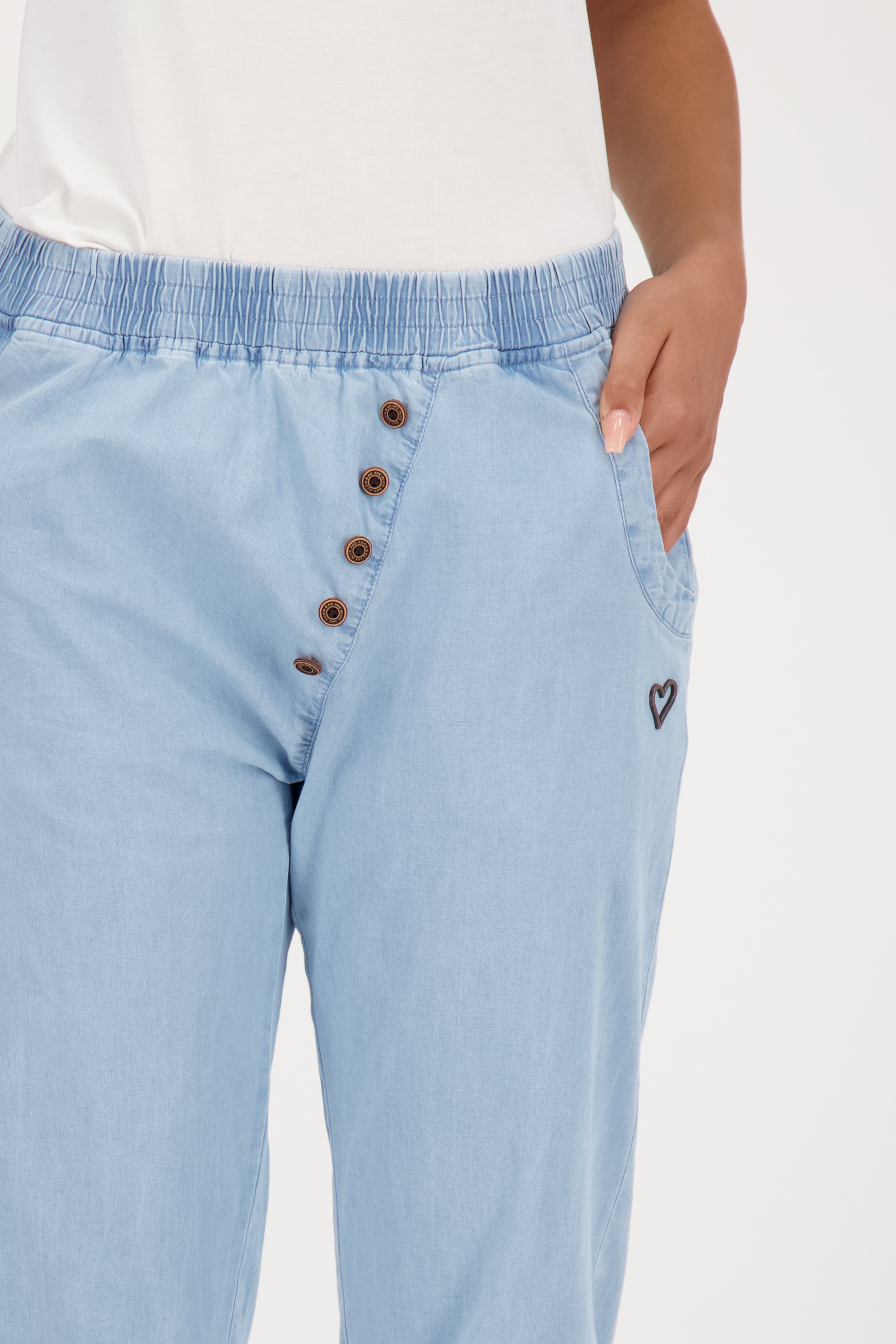Alife & Kickin Stoffhose »Damen AlexisAK DNM«