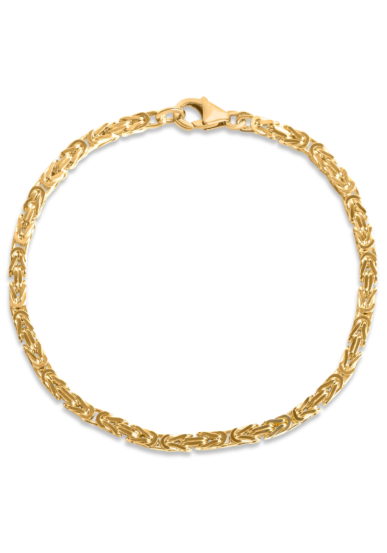 Firetti Königsarmband »Schmuck Geschenk Gold 333 Armschmuck Armkette Goldarmband Königskette«, Made in Germany
