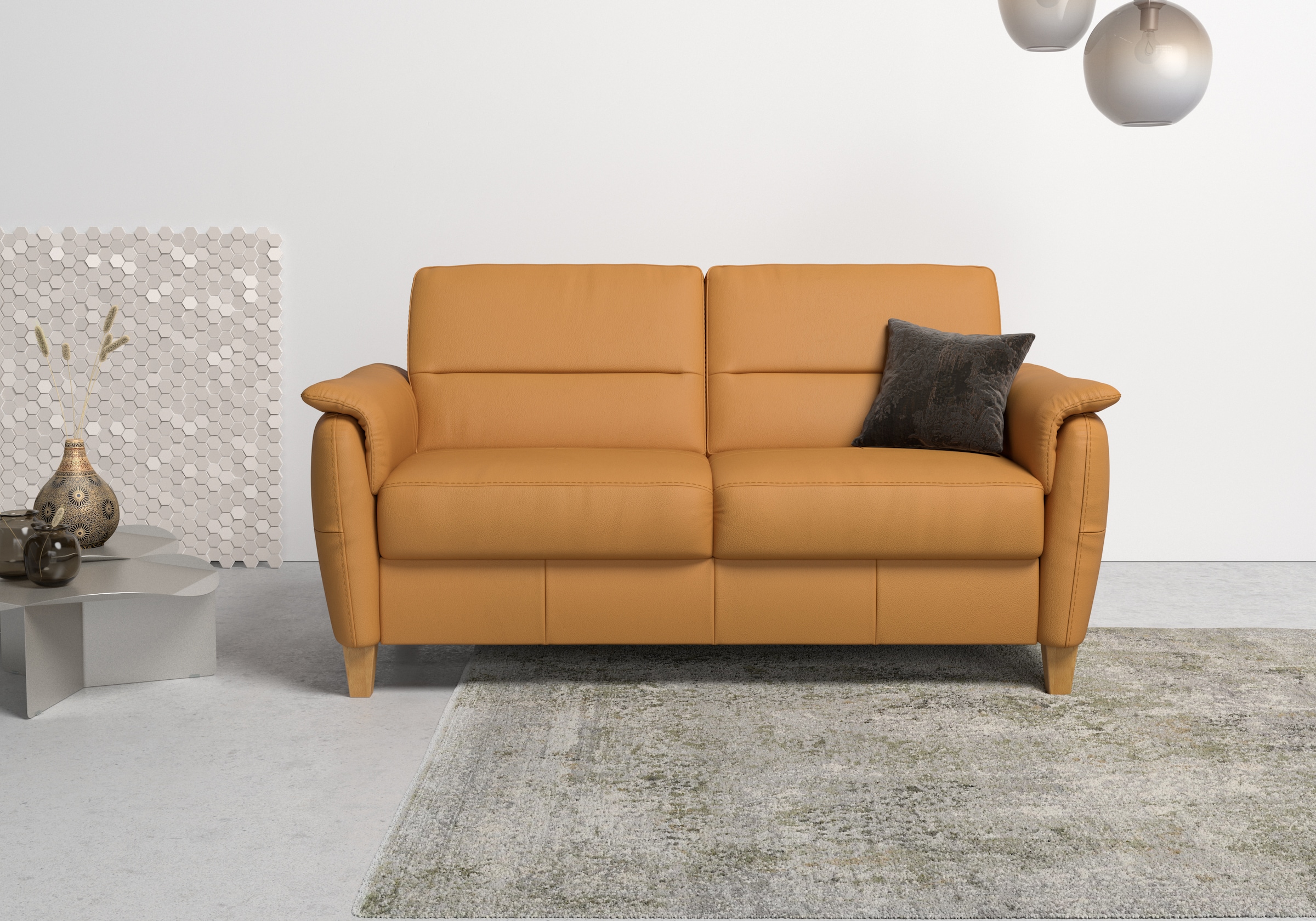 Home Affaire Palmera 2,5-Sitzer Sofa Gelb 4